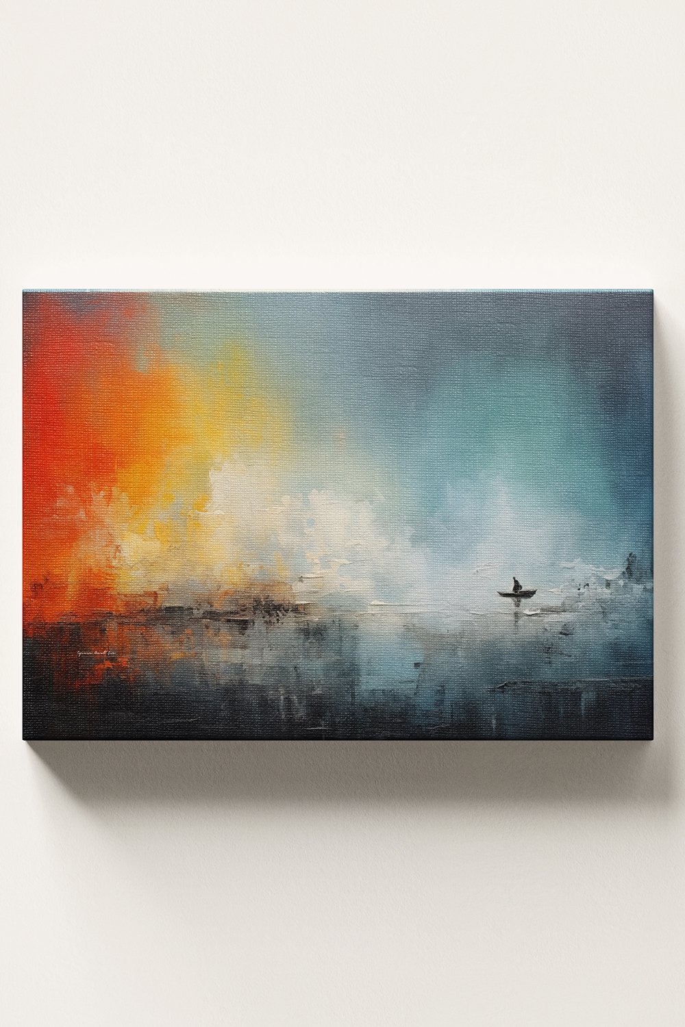 Arete Design by Egemen Umut Şen-Lonely Kanvas Tablo 04-Tablo-2-Milagron.com