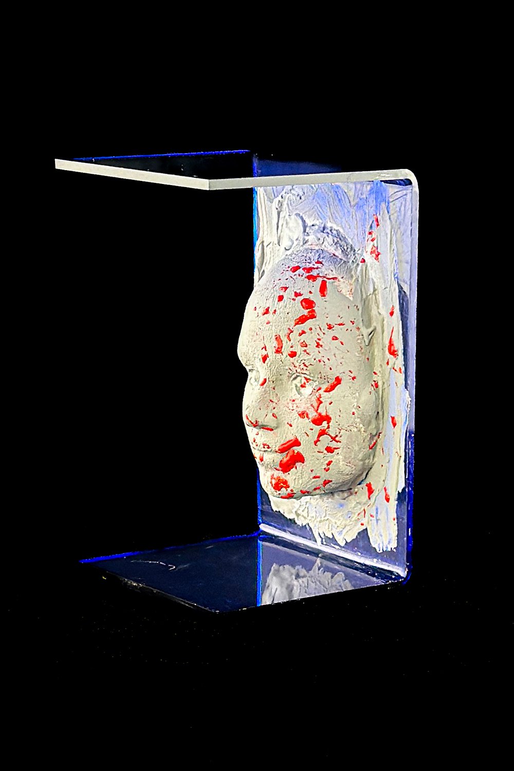 Arete Design by Egemen Umut Şen-Mavi Mask-Heykel-2-Milagron.com