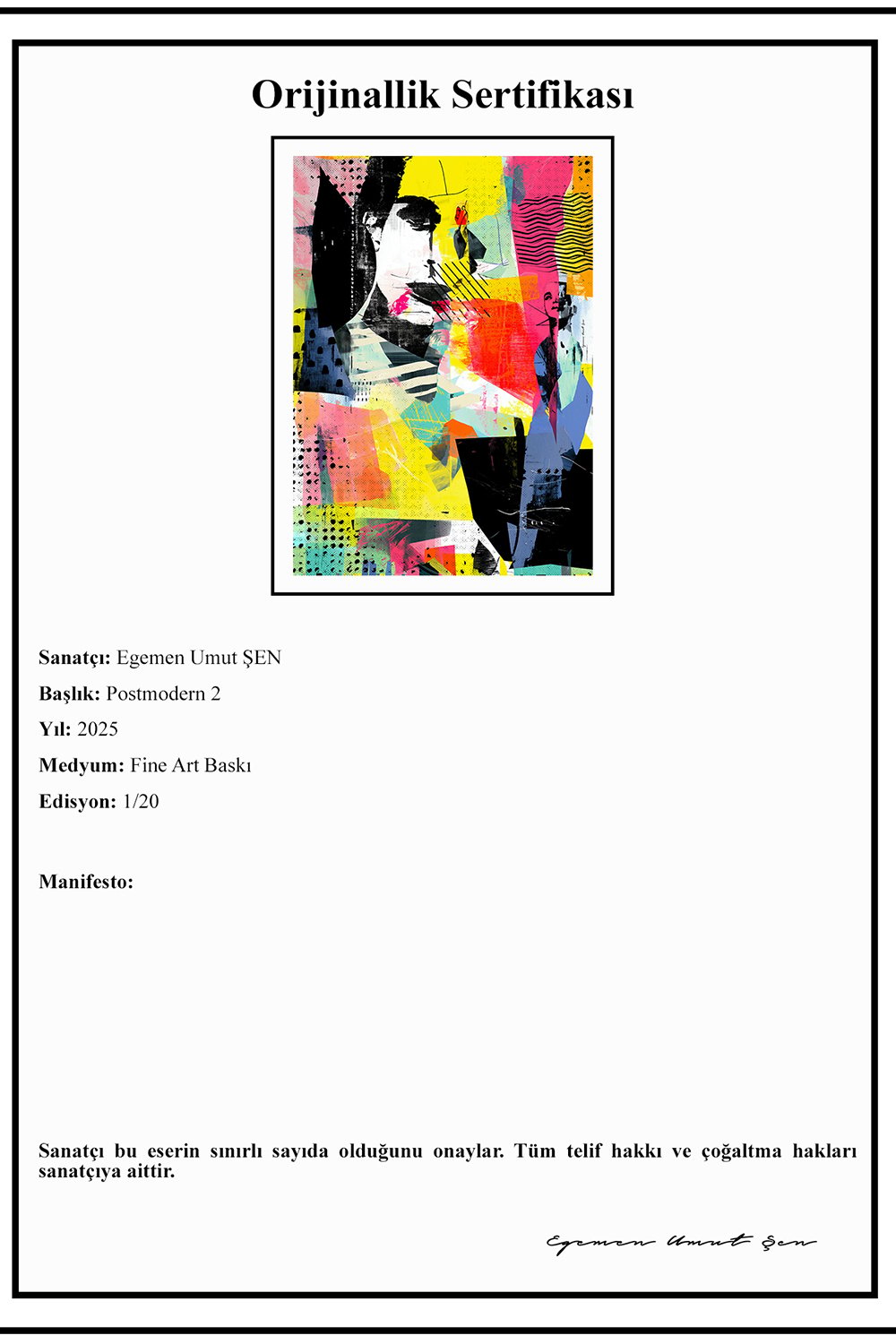 Arete Design by Egemen Umut Şen-Postmodern 2-Tablo-3-Milagron.com