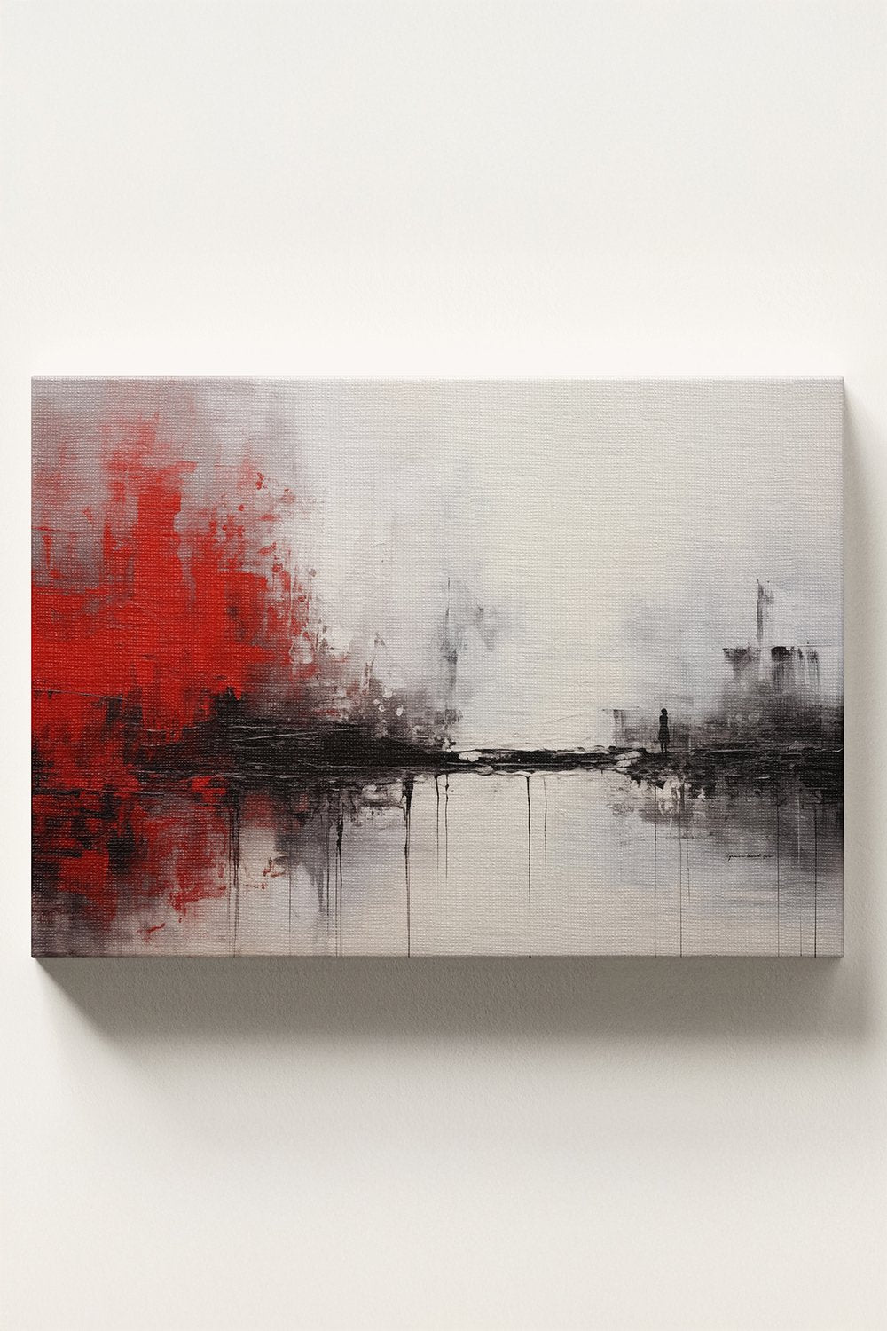 Arete Design by Egemen Umut Şen-Red Dream Kanvas Tablo 02-Tablo-2-Milagron.com