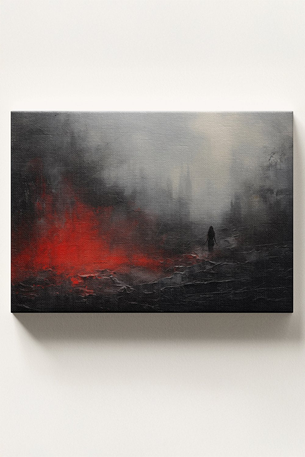 Arete Design by Egemen Umut Şen-Red Dream Kanvas Tablo 03-Tablo-2-Milagron.com