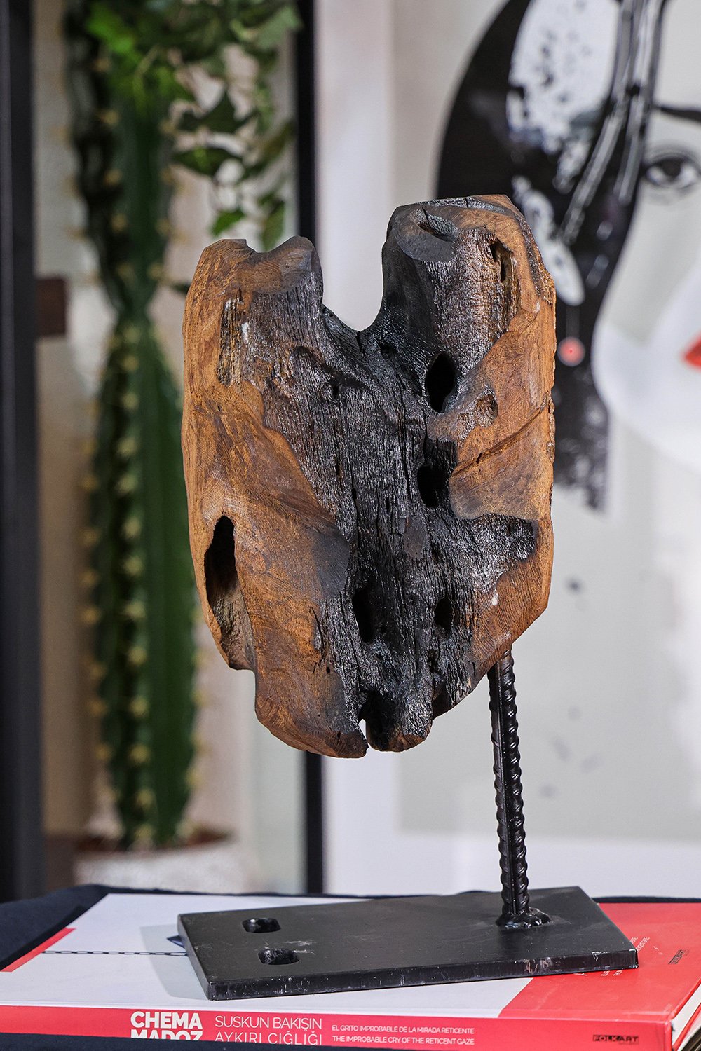 Arete Design by Egemen Umut Şen-Soyut Kütük Heykel-Heykel-1-Milagron.com