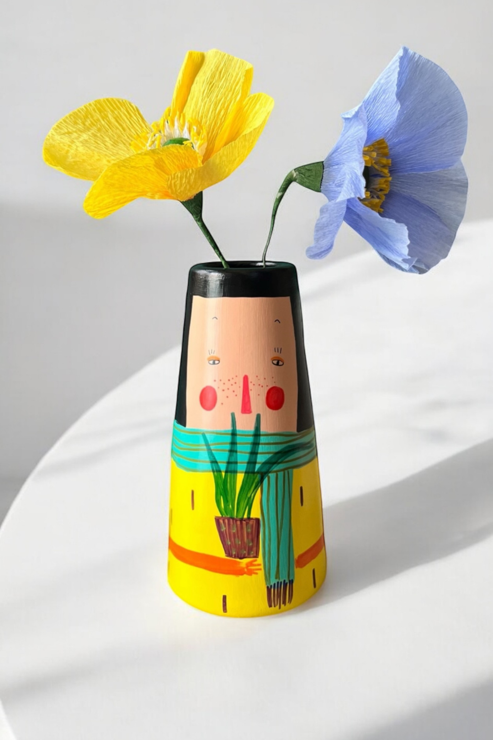 Arienel-Tomris Vazo Sarı-Vazo-1-Milagron.com