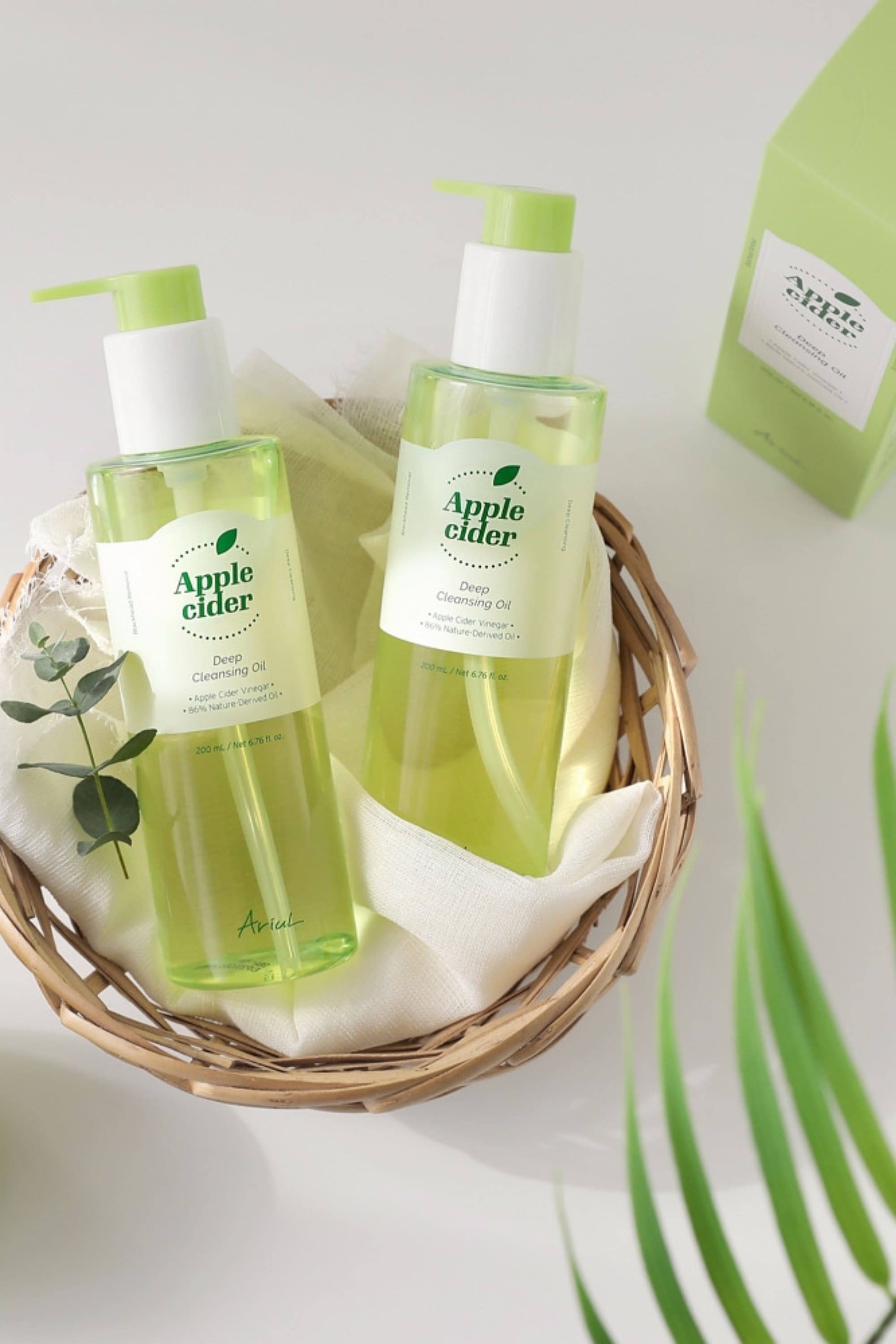 Ariul-Ariul Apple Cider Deep Cleansing Oil 200ml Elma Sirkeli Gözenek Arındırıcı Yağ Bazlı Vegan Temizleme Yağı-Krem-2-Milagron.com