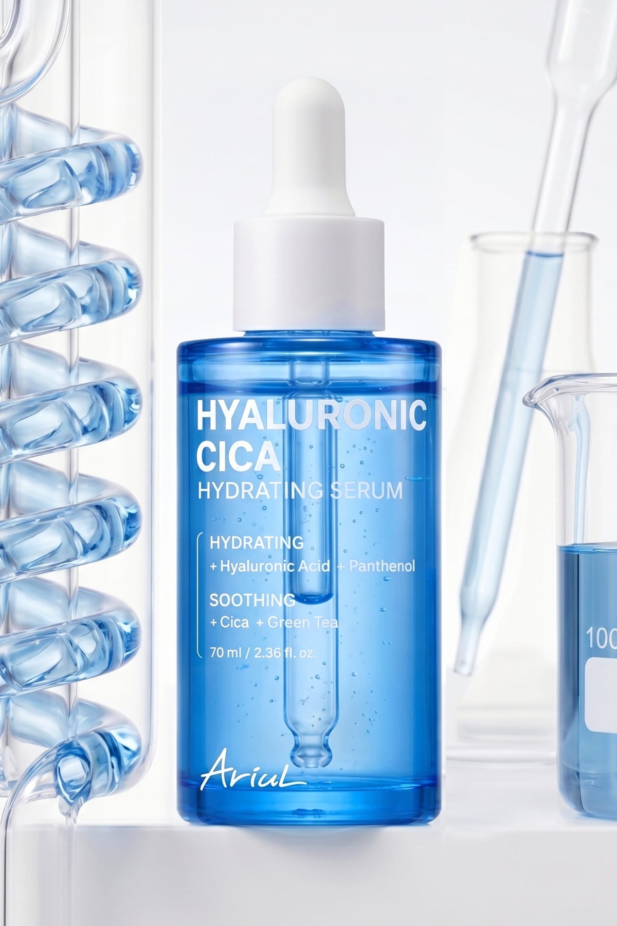 Ariul Hyaluronic Cica Hydrating Serum 70Ml - Hyalüronik Asit & Cica Yoğun Nemlendirici Ve Yatıştırıcı Serum