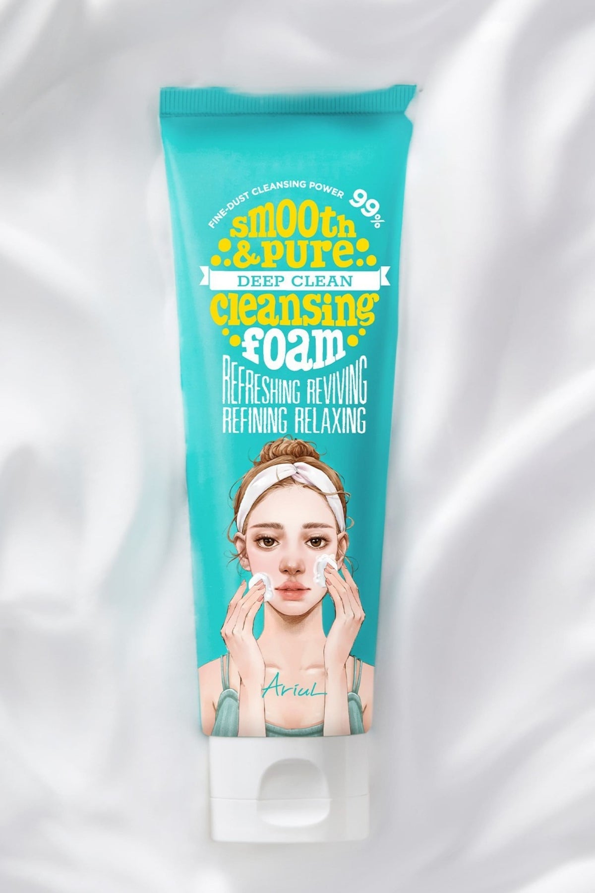 Ariul Smooth & Pure Deep Clean Cleansing Foam 80Ml - Bitki Özlü Arındırıcı Doğal Cilt Temizleme Köpüğü