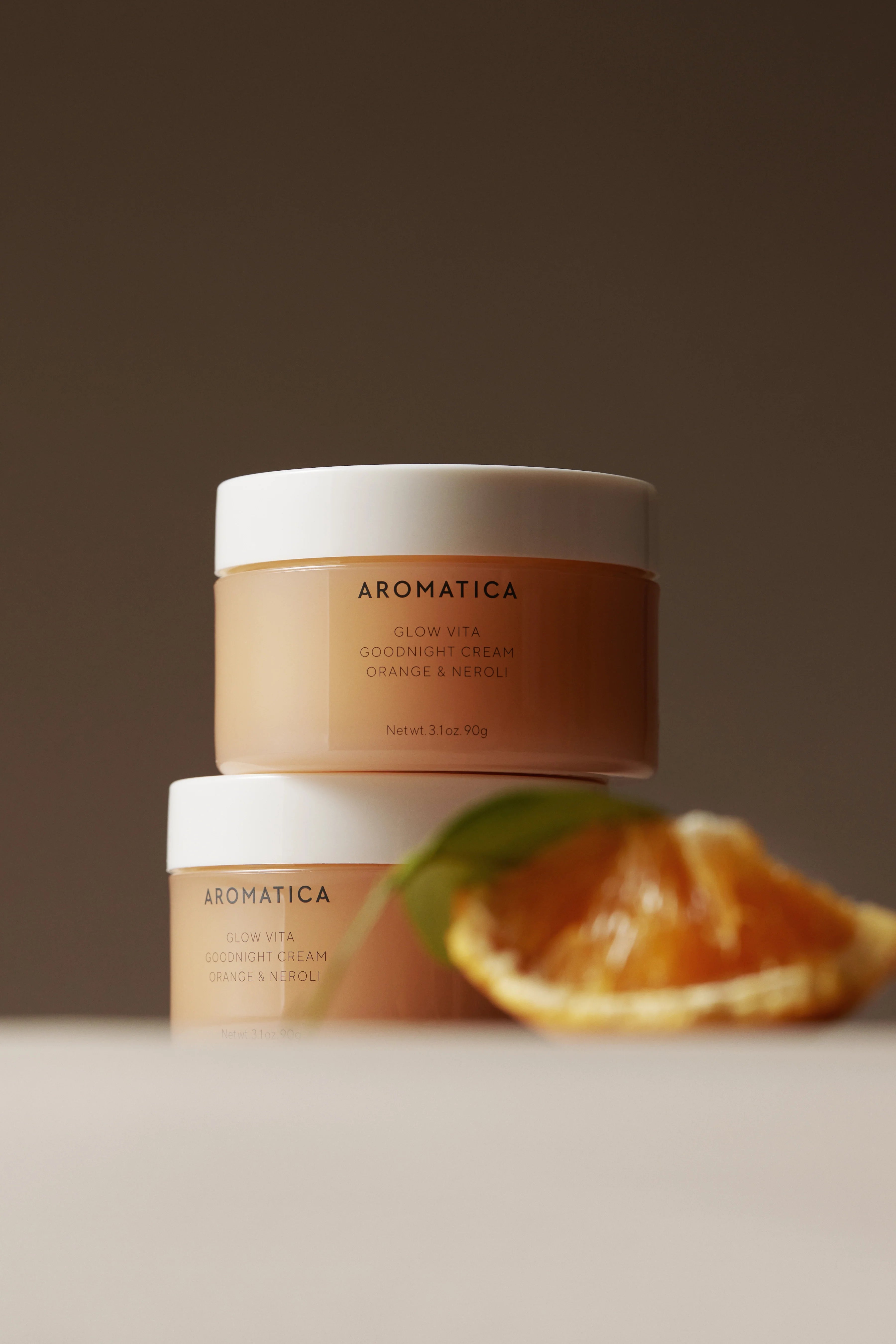 Aromatica-Glow Vita Goodnight Cream Orange & Neroli 90g Aydınlatıcı Vitamin & Niasinamid Vegan Gece Kremi-Yüz Kremi-5-Milagron.com