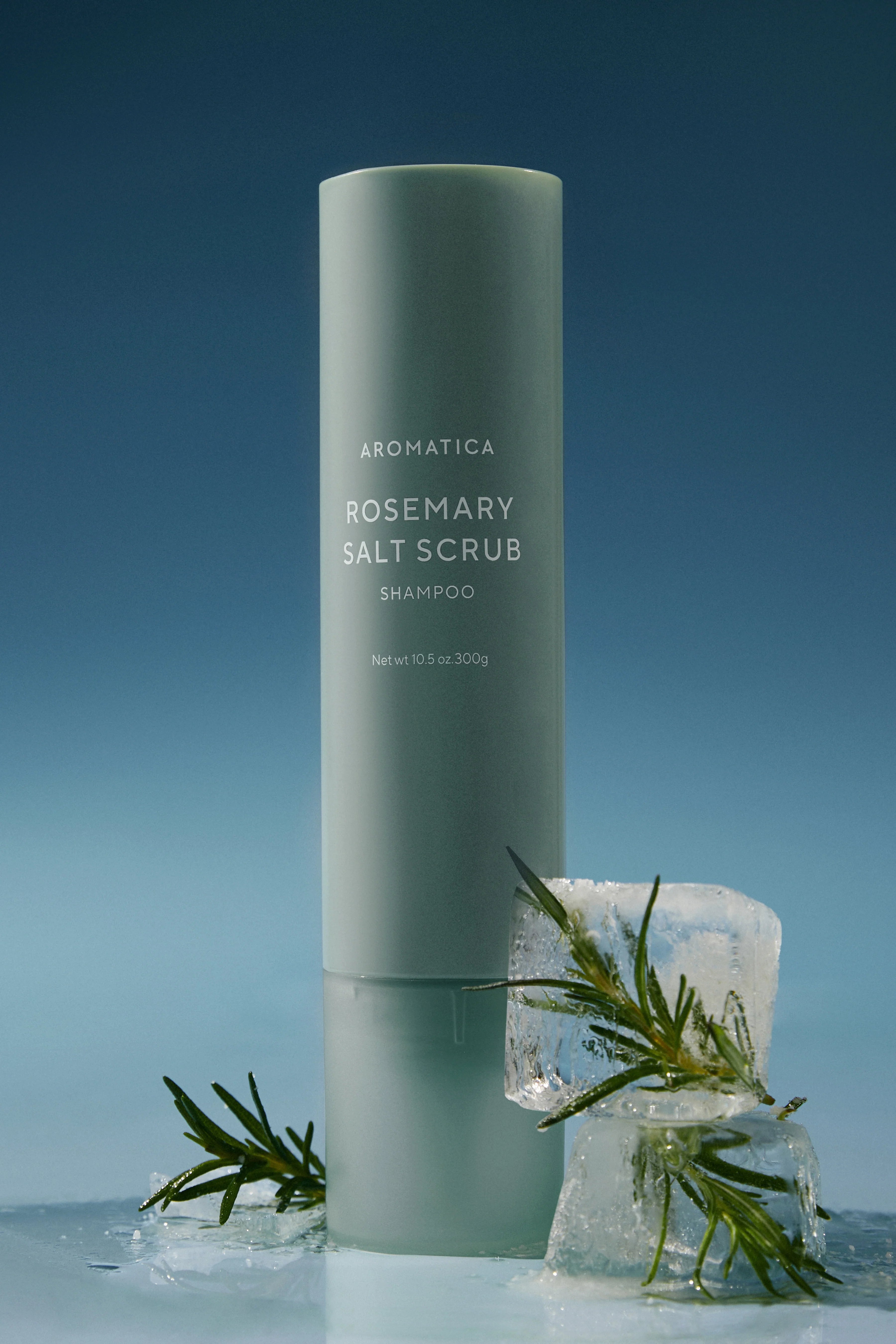 Aromatica-Rosemary Salt Scrub Shampoo 300g Biberiye & Göl Tuzu Vegan Scrub Şampuan-Şampuan-2-Milagron.com