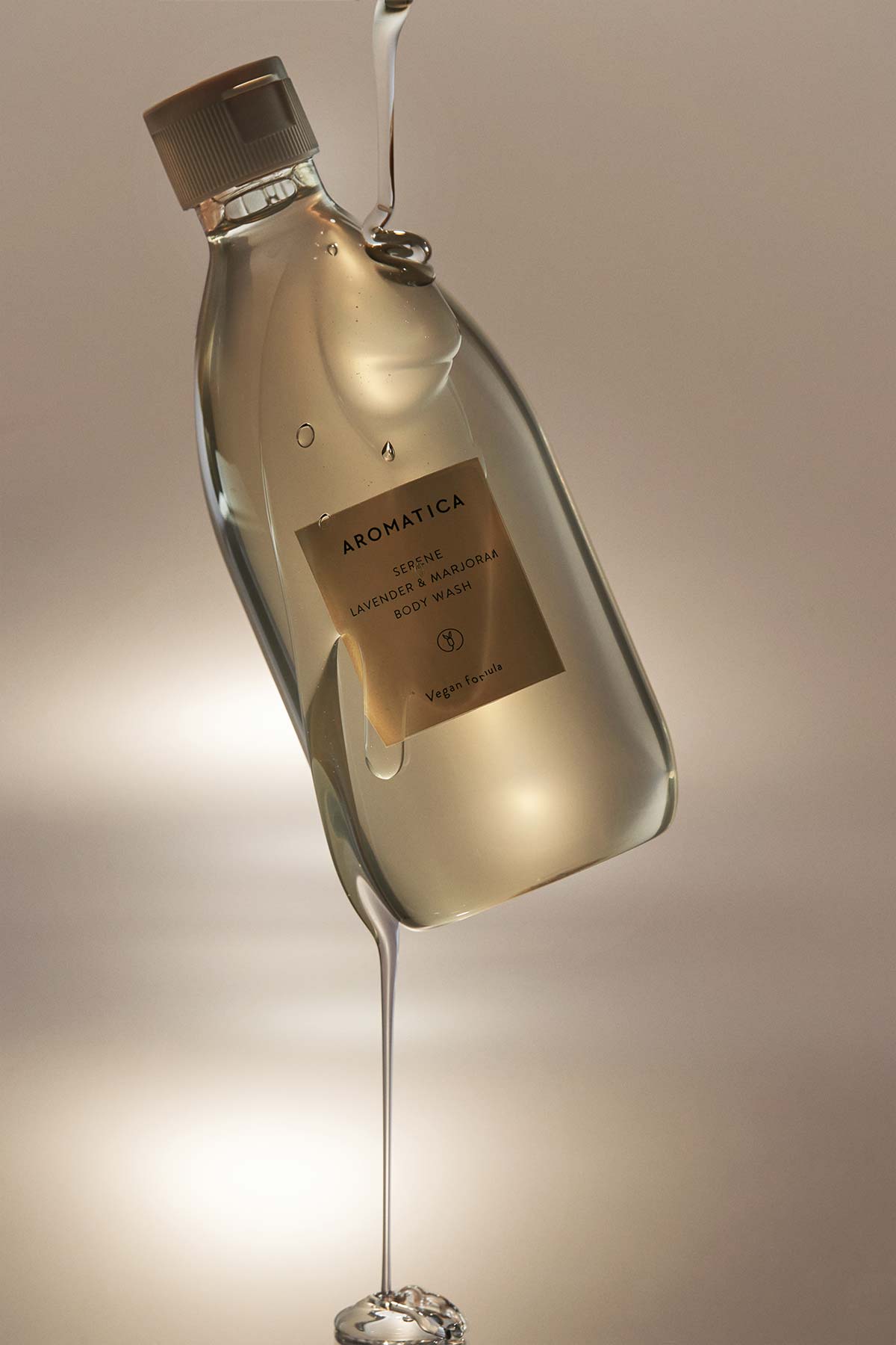 Aromatica-Serene Body Wash Lavender & Marjoram Dinginleştirici Duş Jeli Lavanta & Mercanköşk-Duş Jeli-3-Milagron.com