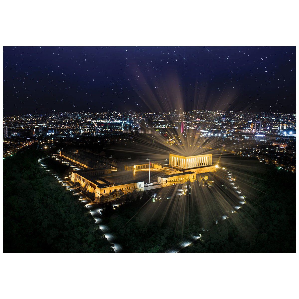 Art Puzzle-Anıtkabir 1000 Parça Neon-Puzzle-3-Milagron.com