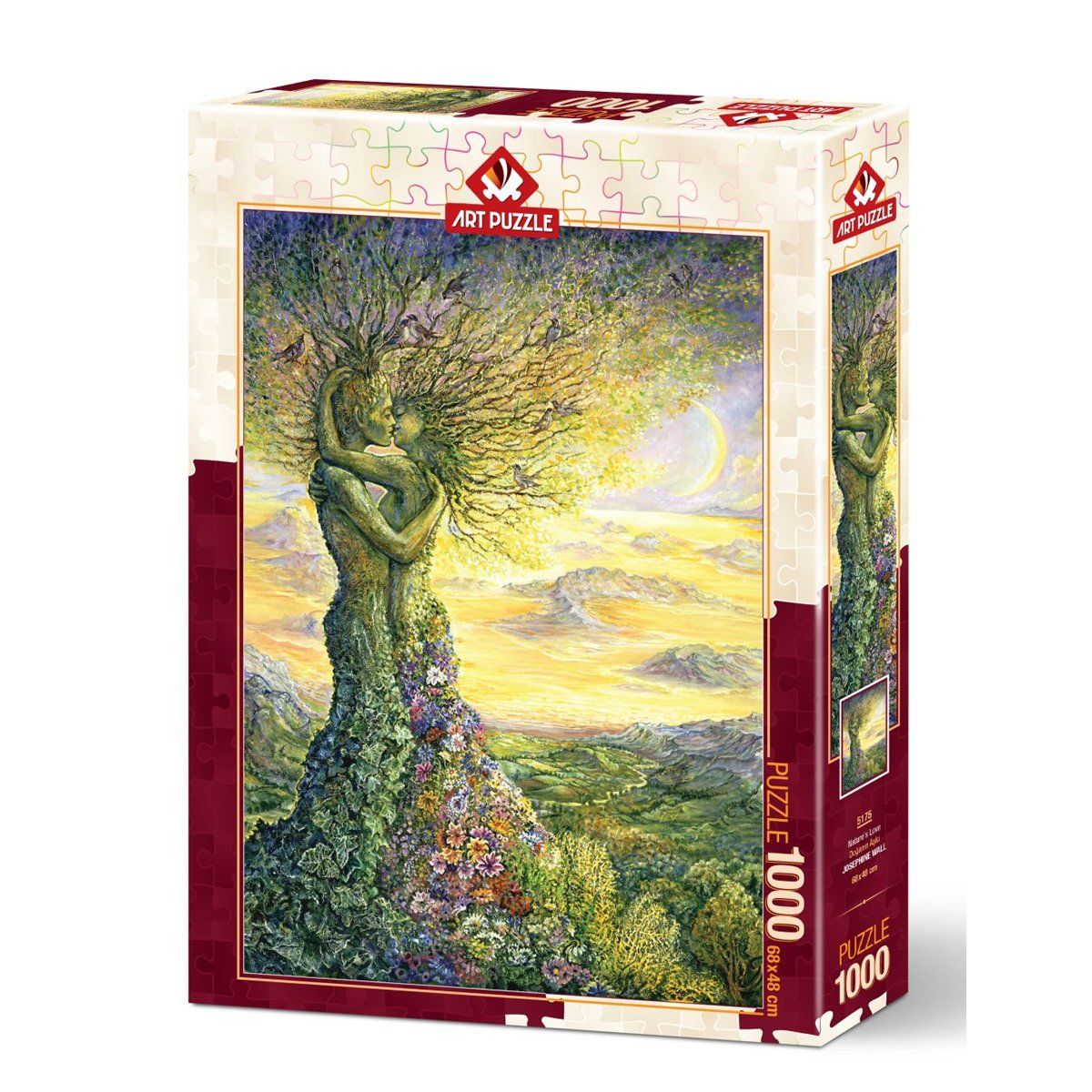 Art Puzzle-Doğanın Aşkı 1000 Parça Puzzle-Puzzle-1-Milagron.com
