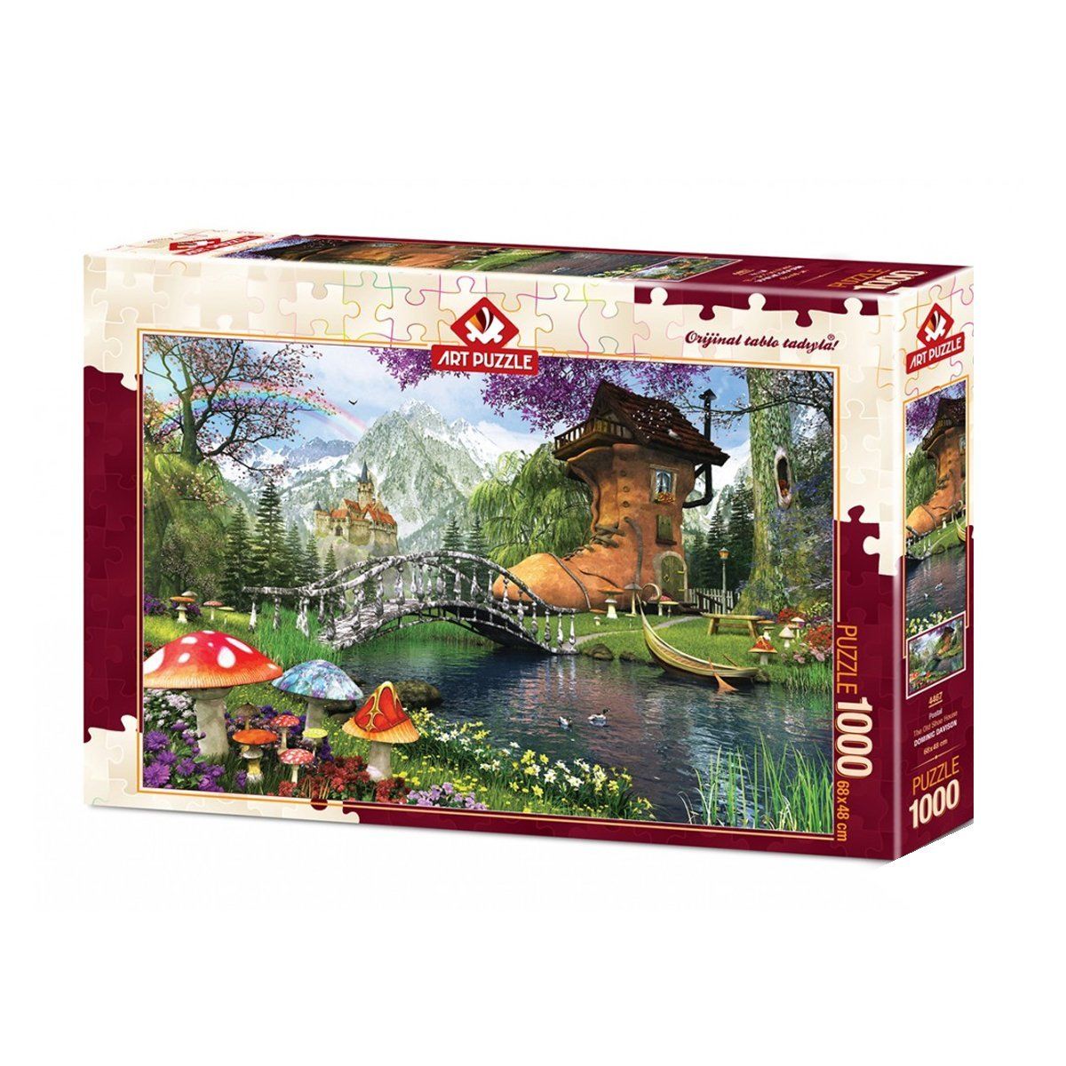 Art Puzzle-Postal 1000 Parça Puzzle-Puzzle-1-Milagron.com