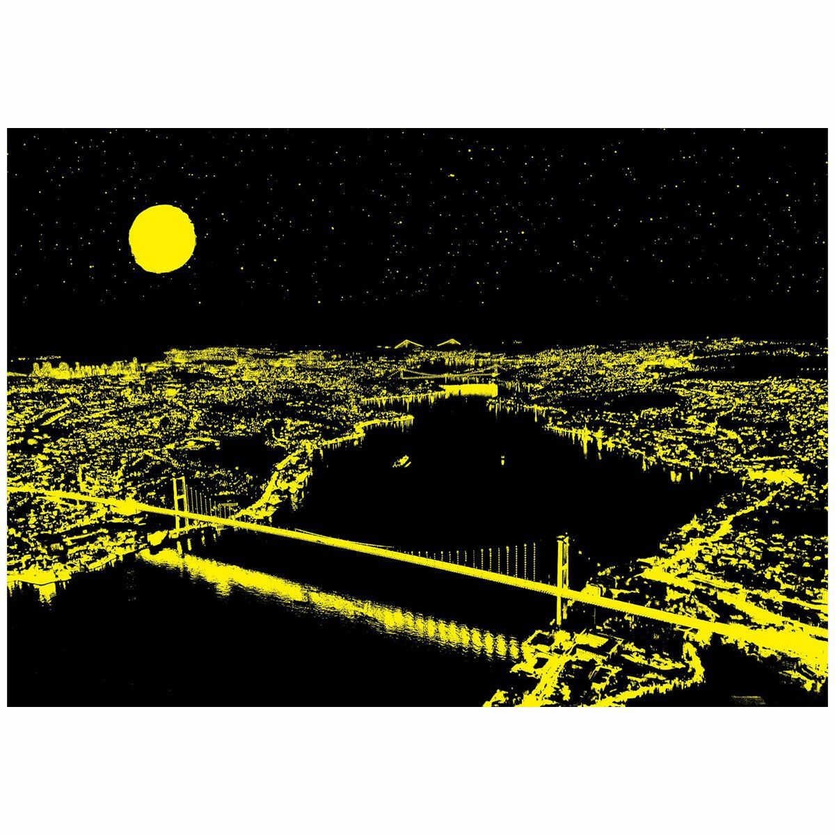 Art Puzzle-Üç Köprü 1000 Parça Neon-Puzzle-2-Milagron.com