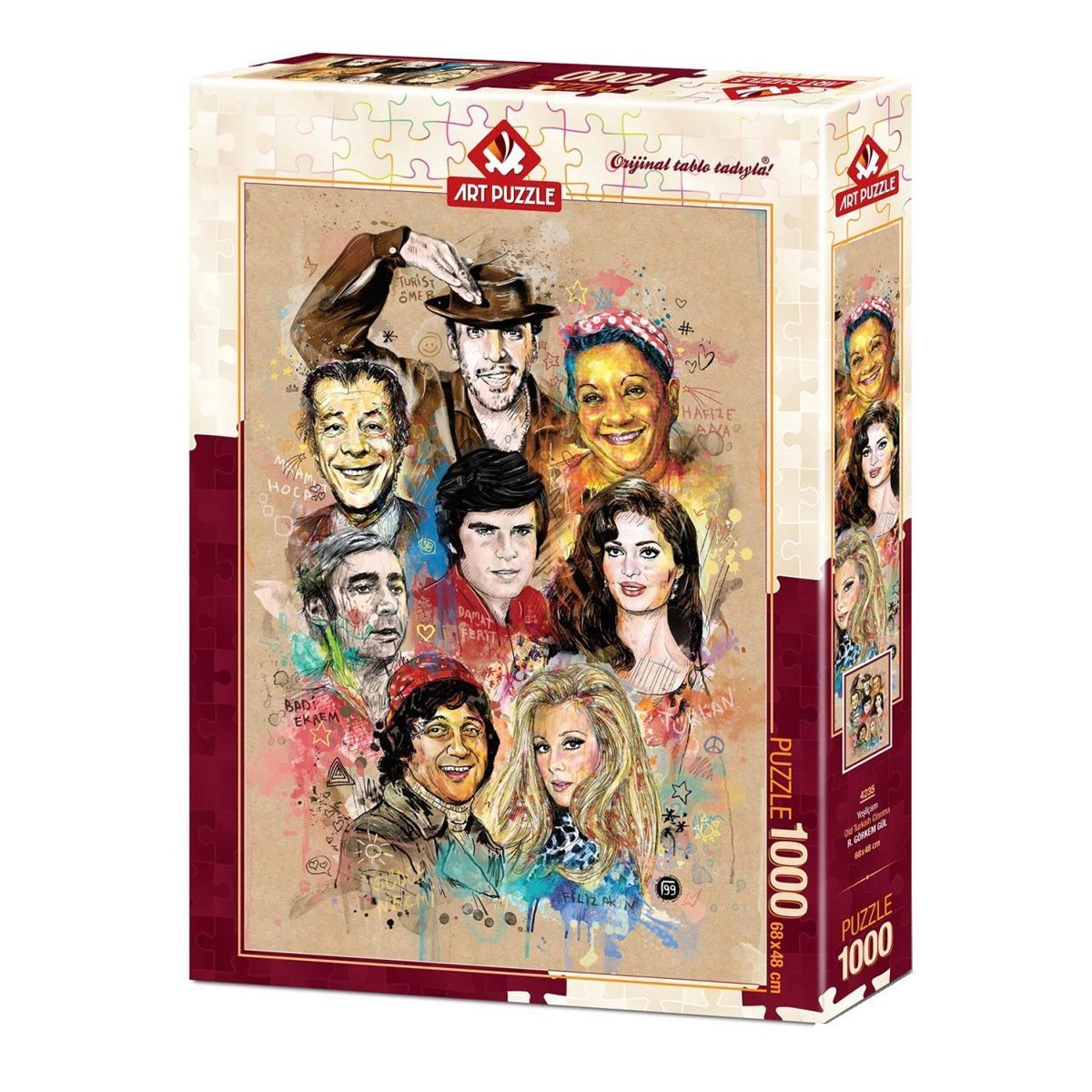 Art Puzzle-Yeşilçam 1000 Parça Puzzle-Puzzle-1-Milagron.com