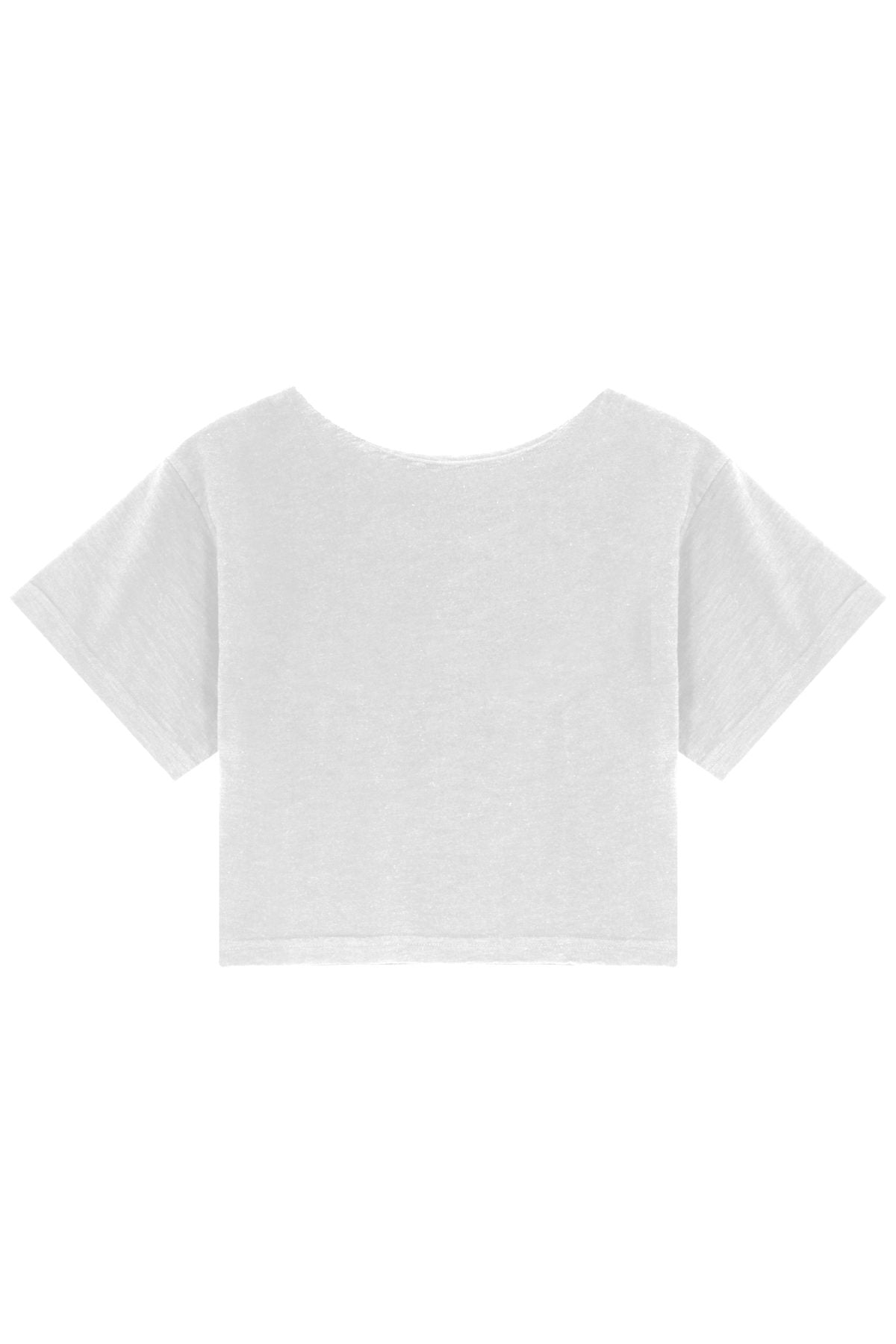 Crop T-Shirt - Beyaz