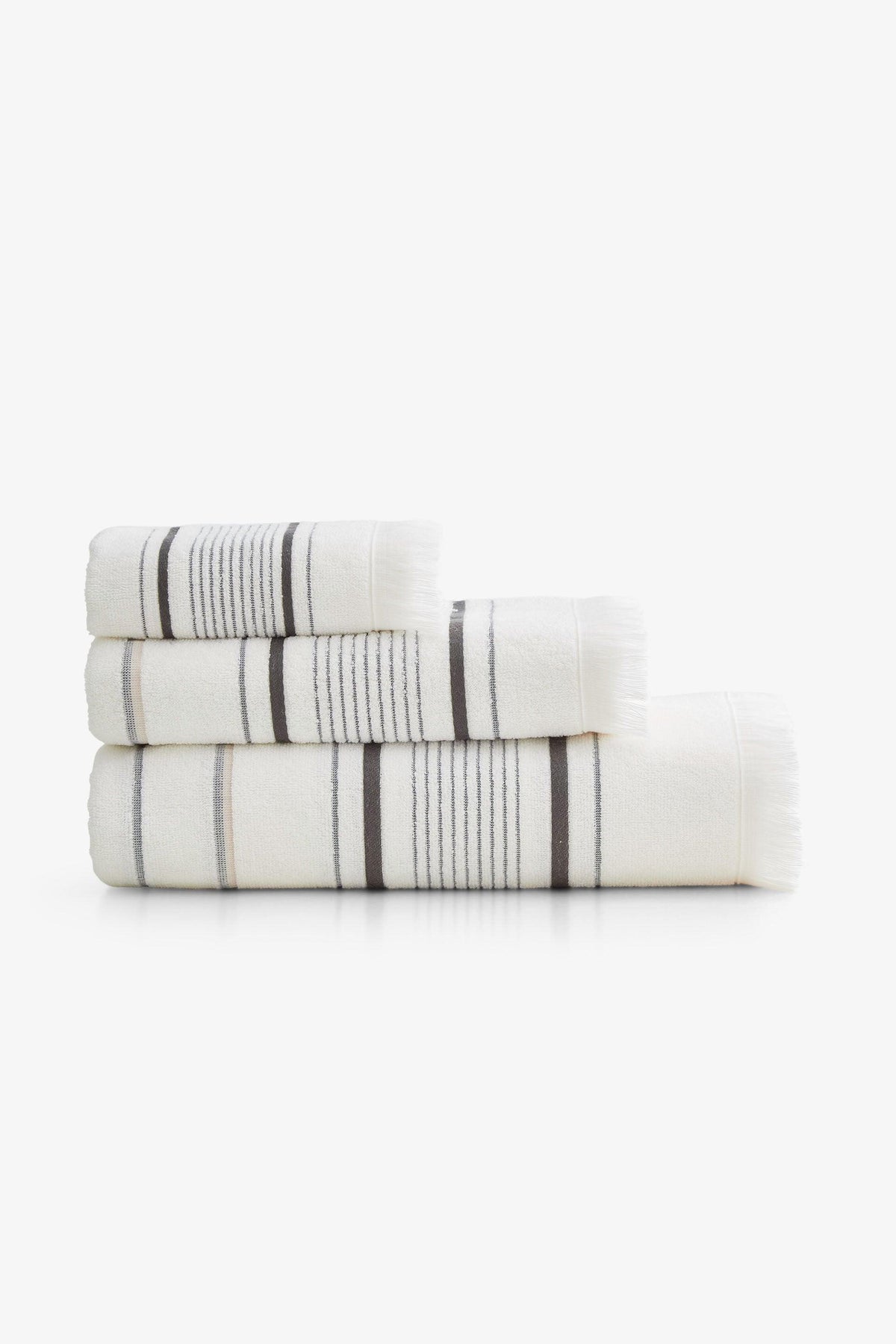 Dia Yüz Havlusu 50x90 cm | TENCEL™ & Pamuk | Somon, Denim
