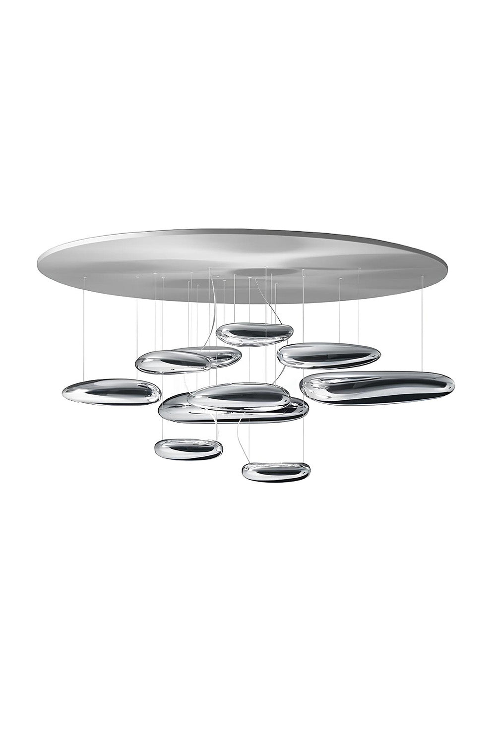Artemide-Mercury Krom Renkli Led Tavan Aydınlatması (3000k)-Avize-1-Milagron.com