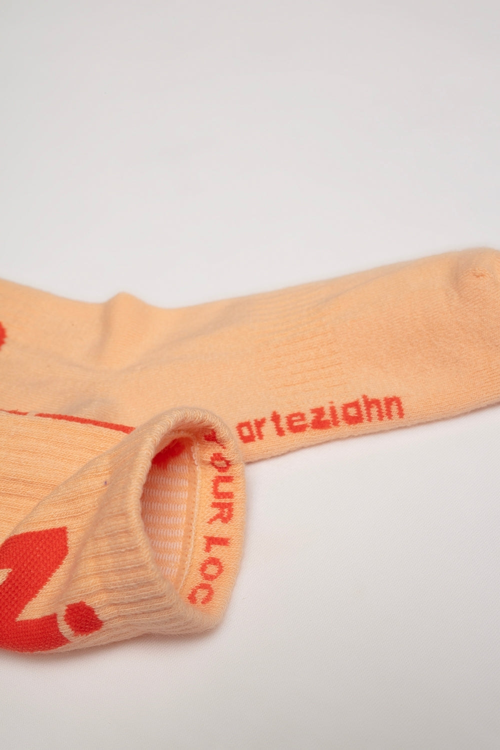 Essentials Light Orange 3'lü Unisex Spor & Lifestyle Havlu Taban Çorap Seti - 2