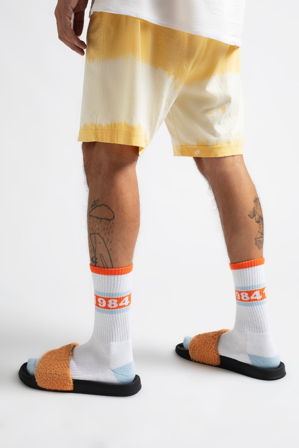 Orange Big 4pack Unisex Lifestyle 4'lü Spor Çorap Seti - 2