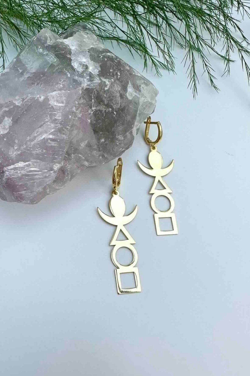 Arven’s World by Aylin Işıklı-4 Element Gold Küpe-Küpe-1-Milagron.com