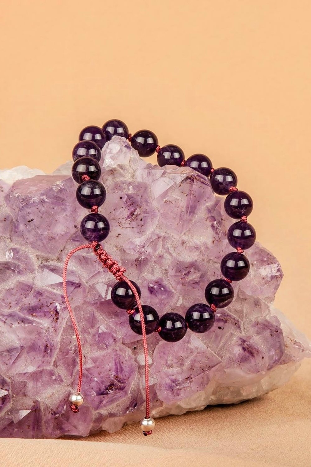 Arven’s World by Aylin Işıklı-Ametist 18'li̇ Mala Bi̇lekli̇k-Bileklik-2-Milagron.com