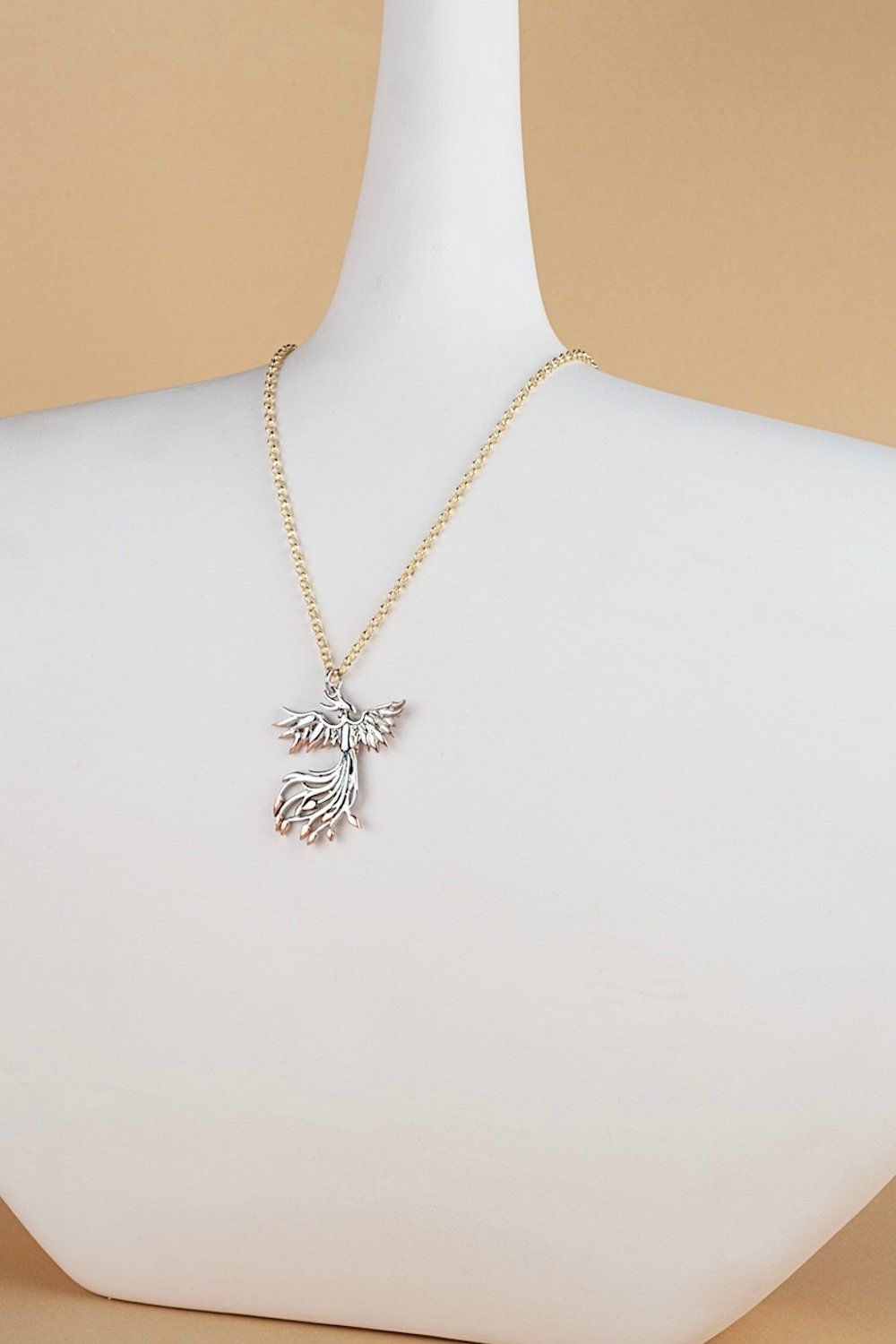 Arven’s World by Aylin Işıklı-Anka Kuşu Gold Kolye-Kolye-3-Milagron.com