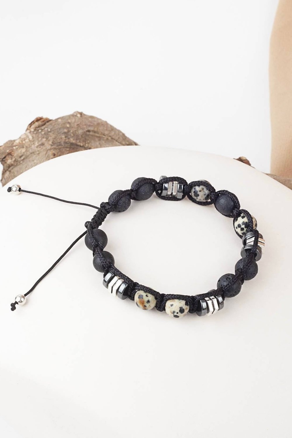 Arven’s World by Aylin Işıklı-Benekli Jasper / Oniks Bileklik-Bileklik-1-Milagron.com