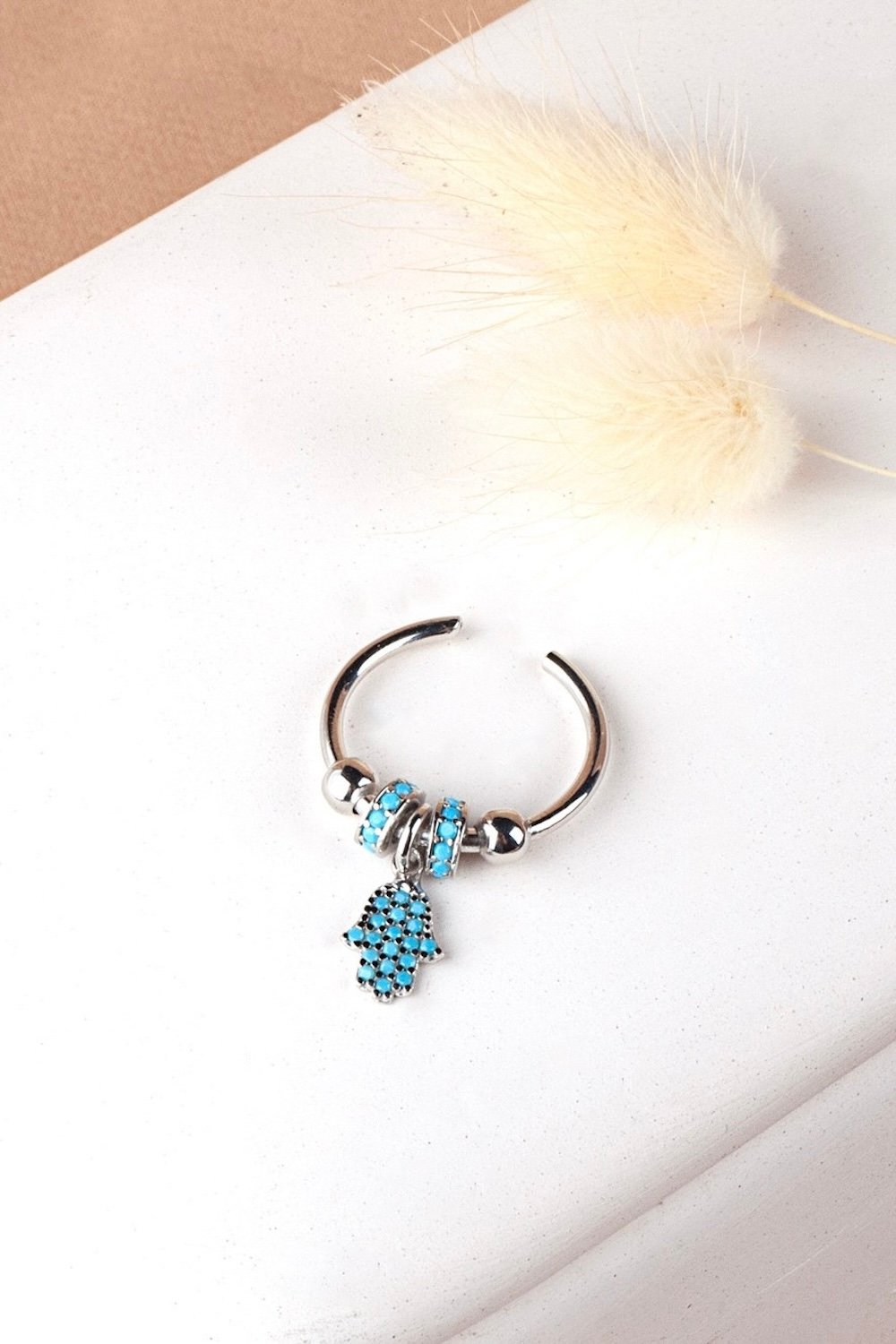 Arven’s World by Aylin Işıklı-Hamsa Yüzük-Yüzük-5-Milagron.com