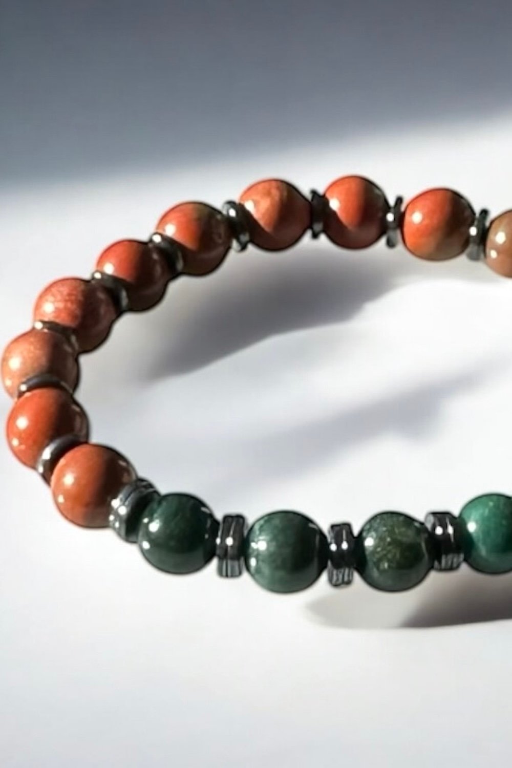 Arven’s World by Aylin Işıklı-Jasper / Yosun Akik-Bileklik-2-Milagron.com