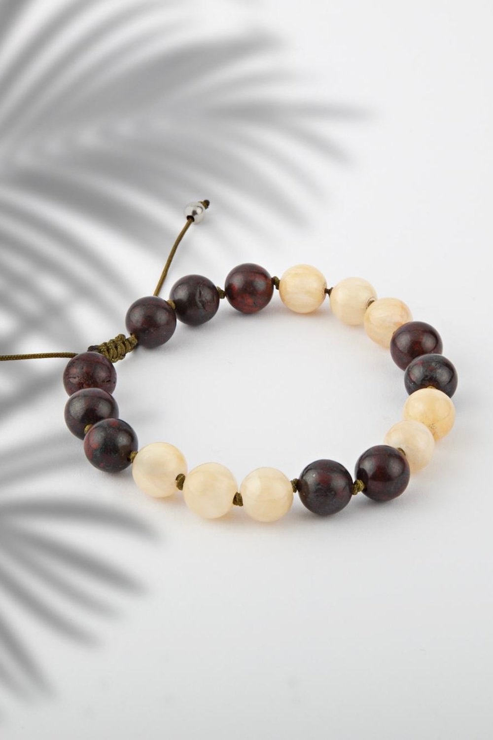 Arven’s World by Aylin Işıklı-Kalsit/ Dragon Jasper 18'li̇ Mala Bi̇lekli̇k-Bileklik-4-Milagron.com