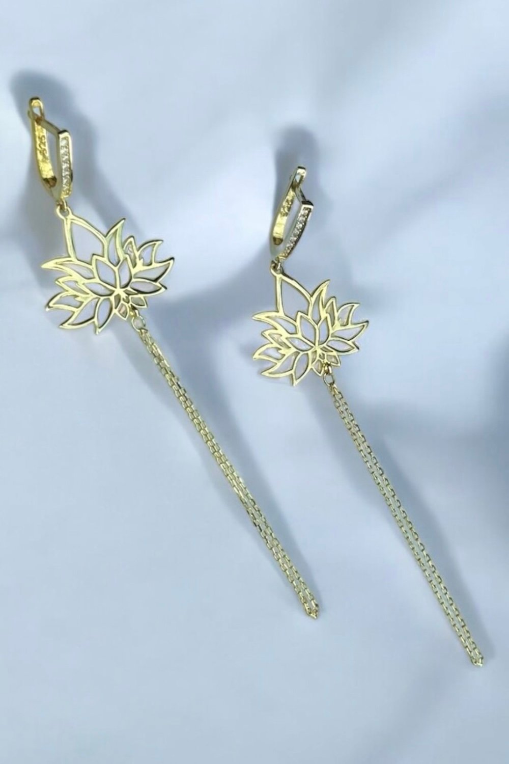 Arven’s World by Aylin Işıklı-Lotus Çiçeği Küpe-Küpe-1-Milagron.com