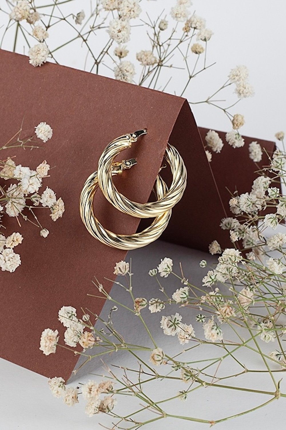 Arven’s World by Aylin Işıklı-Pera Gold Küpe-Küpe-4-Milagron.com