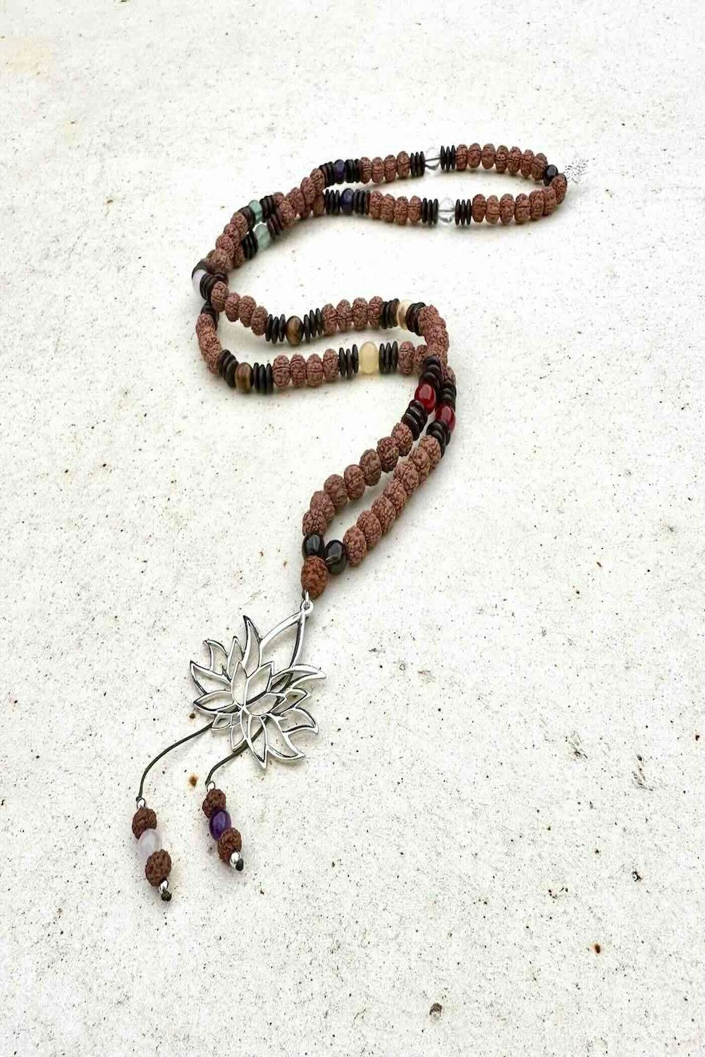 Arven’s World by Aylin Işıklı-Rudraksha Çakra Mala Kolye-Kolye-1-Milagron.com