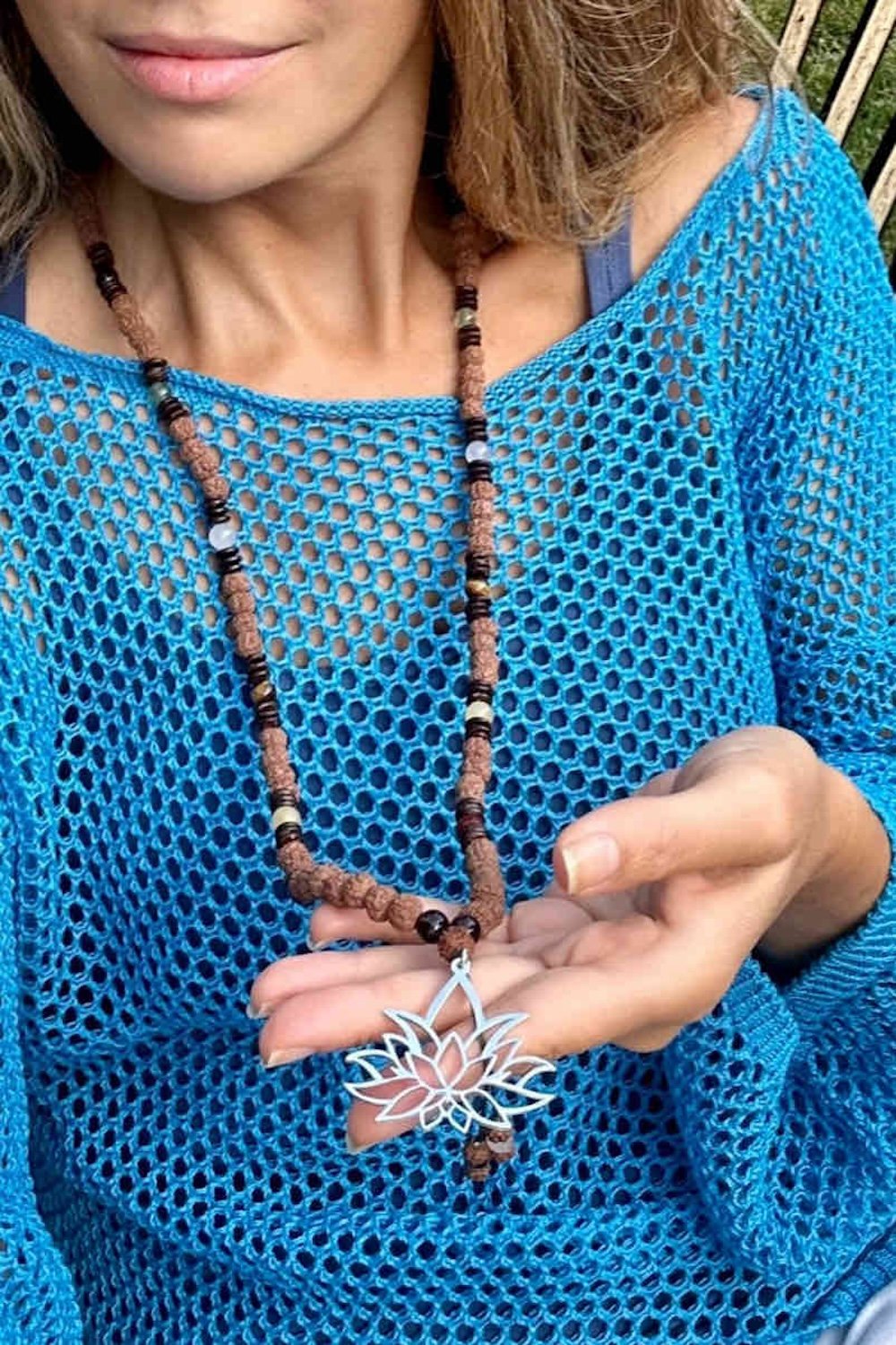 Arven’s World by Aylin Işıklı-Rudraksha Çakra Mala Kolye-Kolye-2-Milagron.com