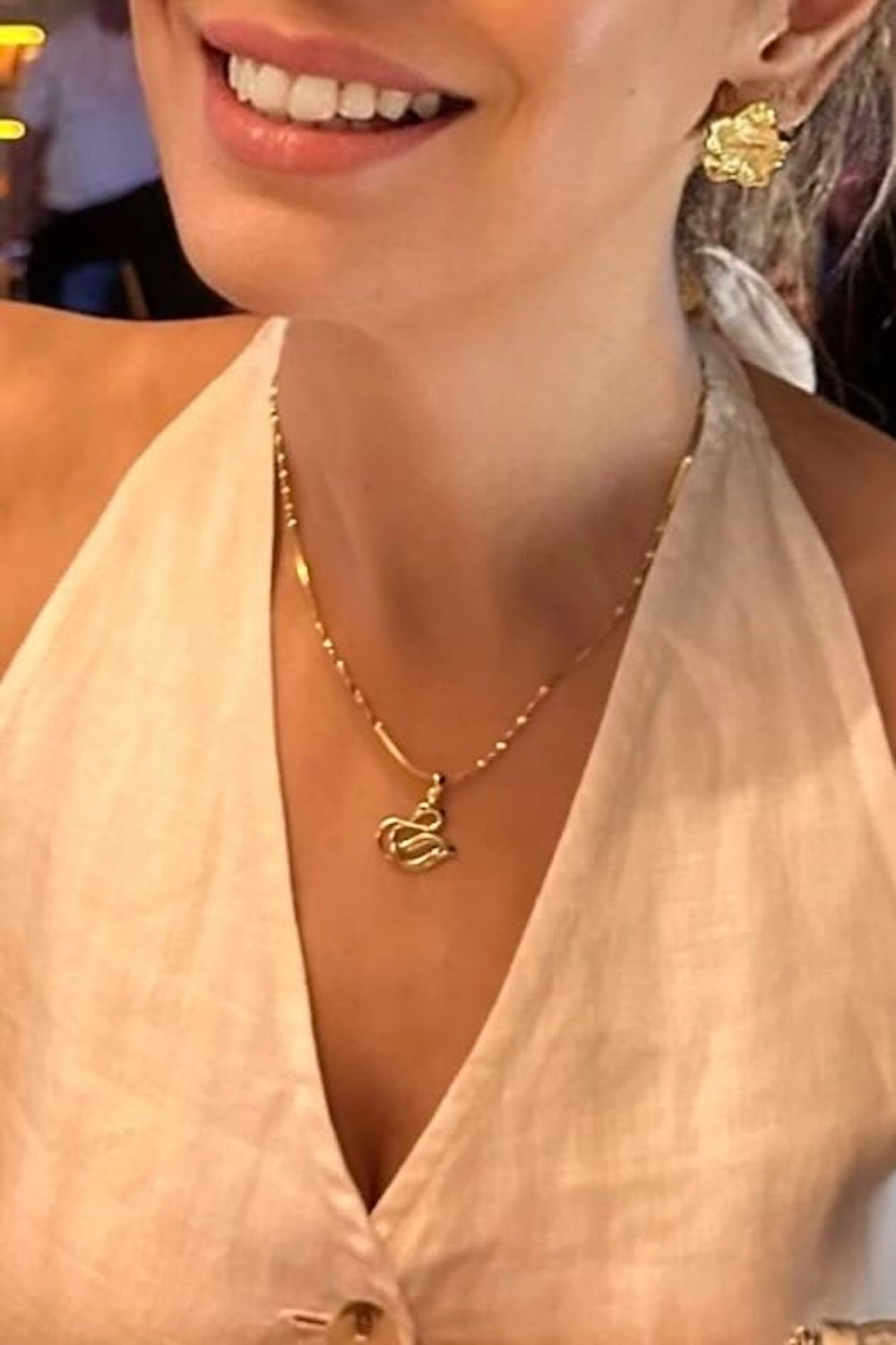 Arven’s World by Aylin Işıklı-Swan Gold Kolye-Kolye-3-Milagron.com