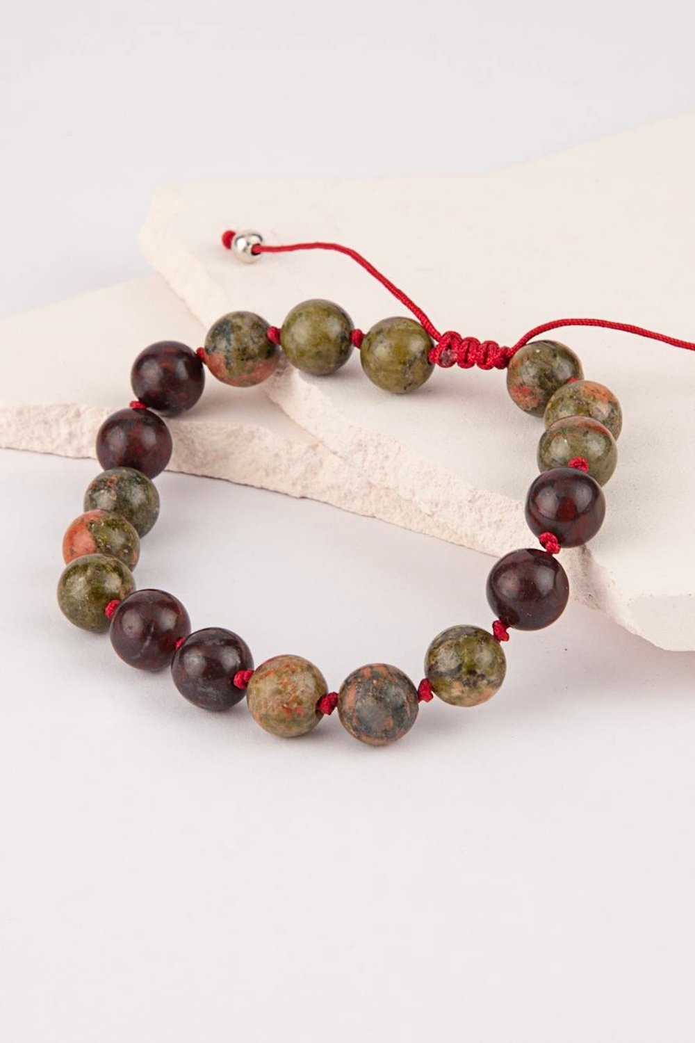 Arven’s World by Aylin Işıklı-Unaki̇te/ Dragon Jasper 18'li̇ Mala Bi̇lekli̇k-Bileklik-1-Milagron.com