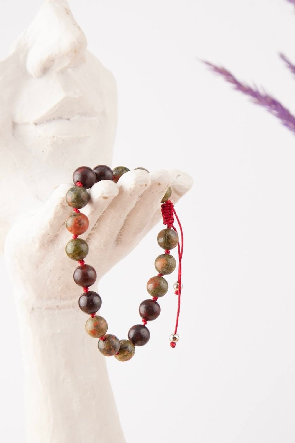 Arven’s World by Aylin Işıklı-Unaki̇te/ Dragon Jasper 18'li̇ Mala Bi̇lekli̇k-Bileklik-2-Milagron.com