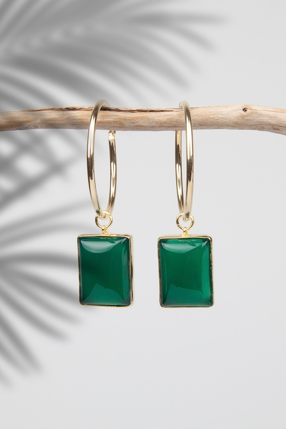 Arven’s World by Aylin Işıklı-Yeşii̇l Aki̇k Küpe-Küpe-2-Milagron.com