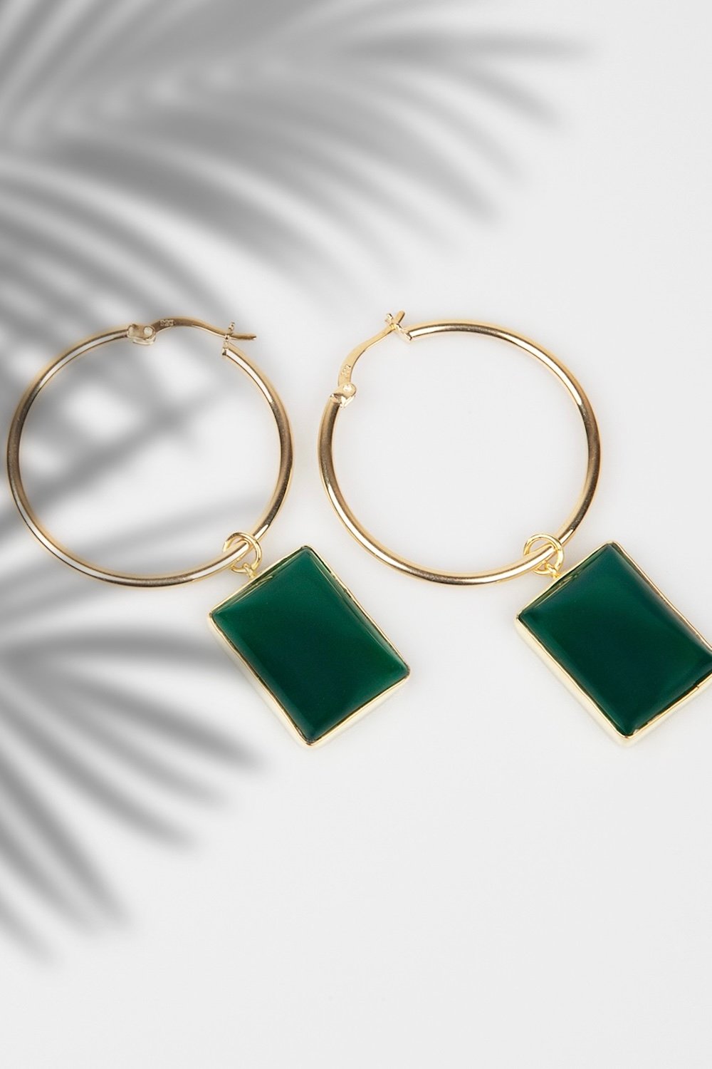 Arven’s World by Aylin Işıklı-Yeşii̇l Aki̇k Küpe-Küpe-3-Milagron.com