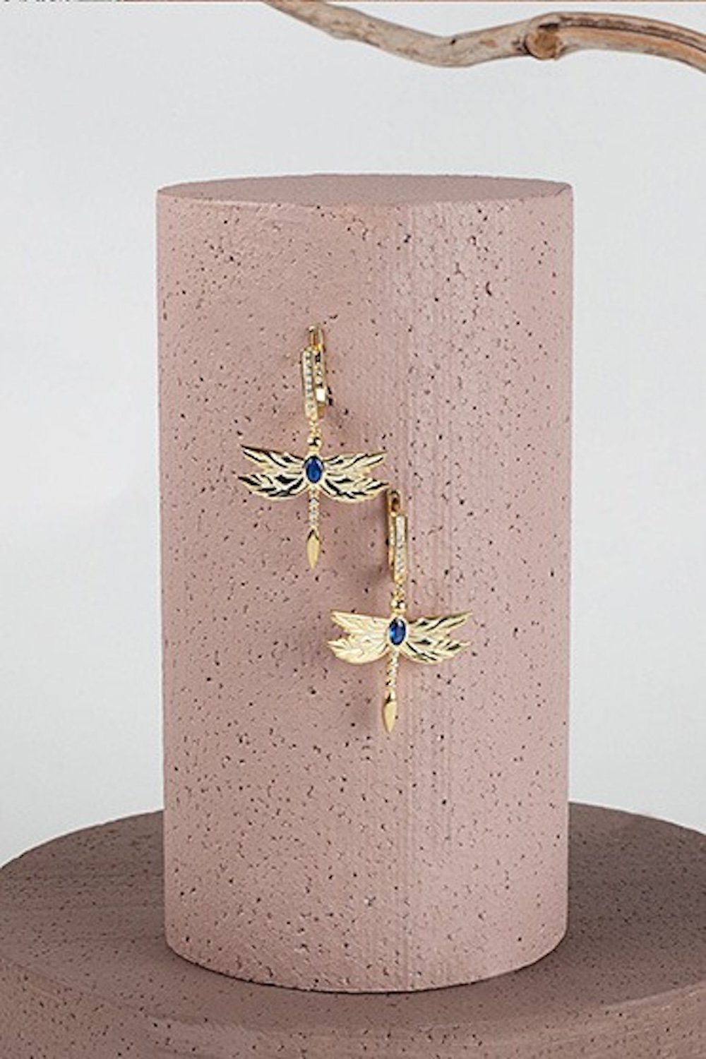 Arven’s World by Aylin Işıklı-Yusufçuk Gold Küpe-Küpe-1-Milagron.com