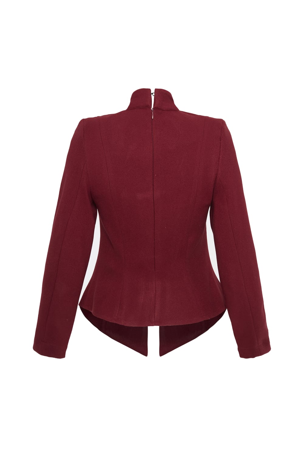 Ash. More Than Wear-Bordeaux Chic Blouse-Bluz-3-Milagron.com