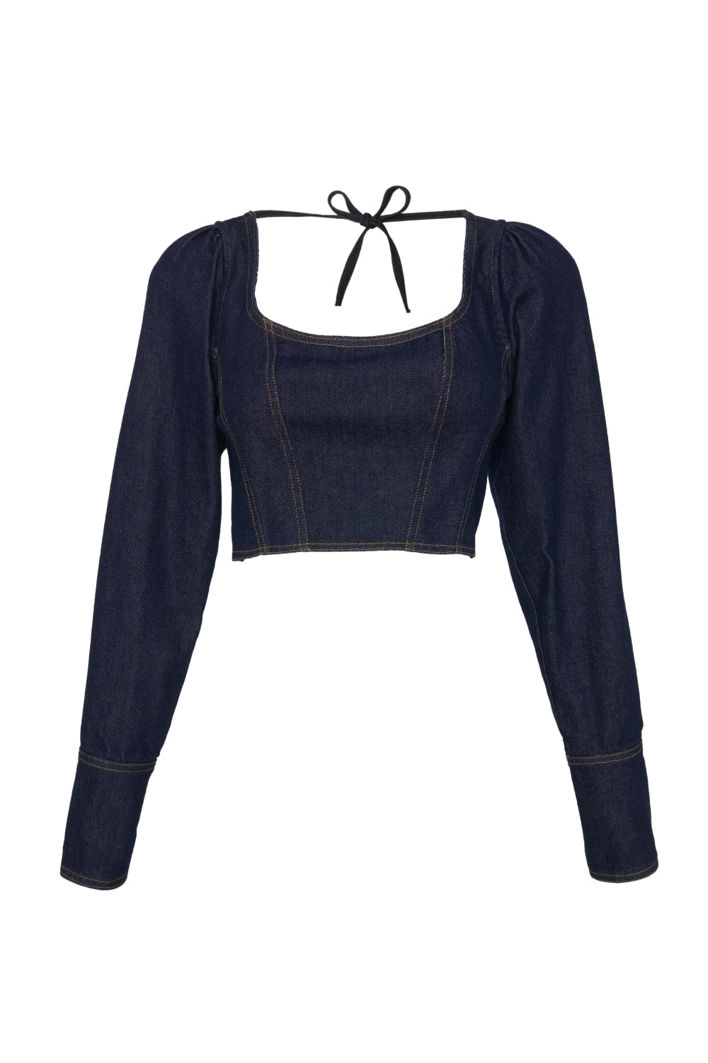 Ash. More Than Wear-Lyla Denim Bustier-Top-2-Milagron.com