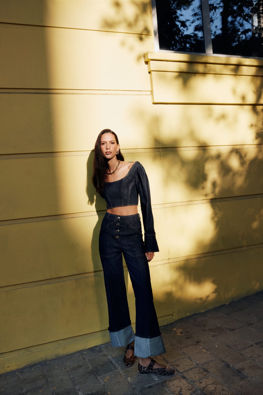 Ash. More Than Wear-Lyla Denim Bustier-Top-4-Milagron.com