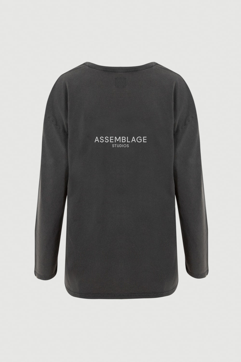 Assemblage Studios-Assemblage Studios Logo Long Sleeve Tee - Back Print-Kazak & Triko-1-Milagron.com
