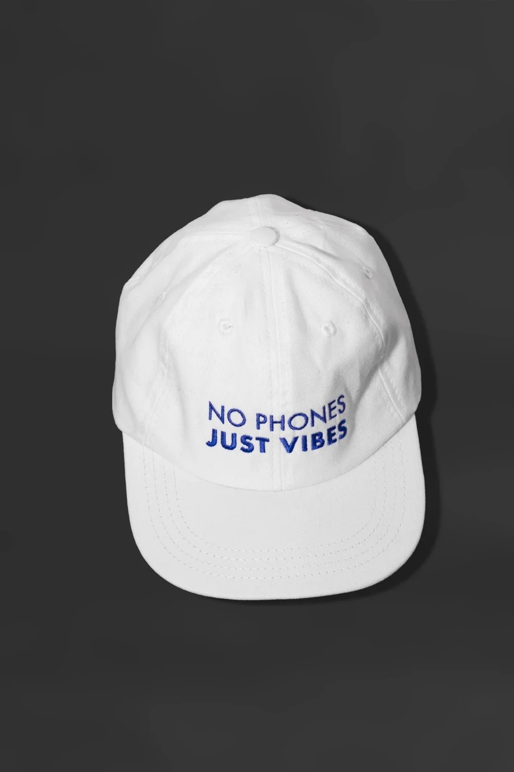 Assemblage Studios-No Phones Just Vibes Cap-Şapka-3-Milagron.com
