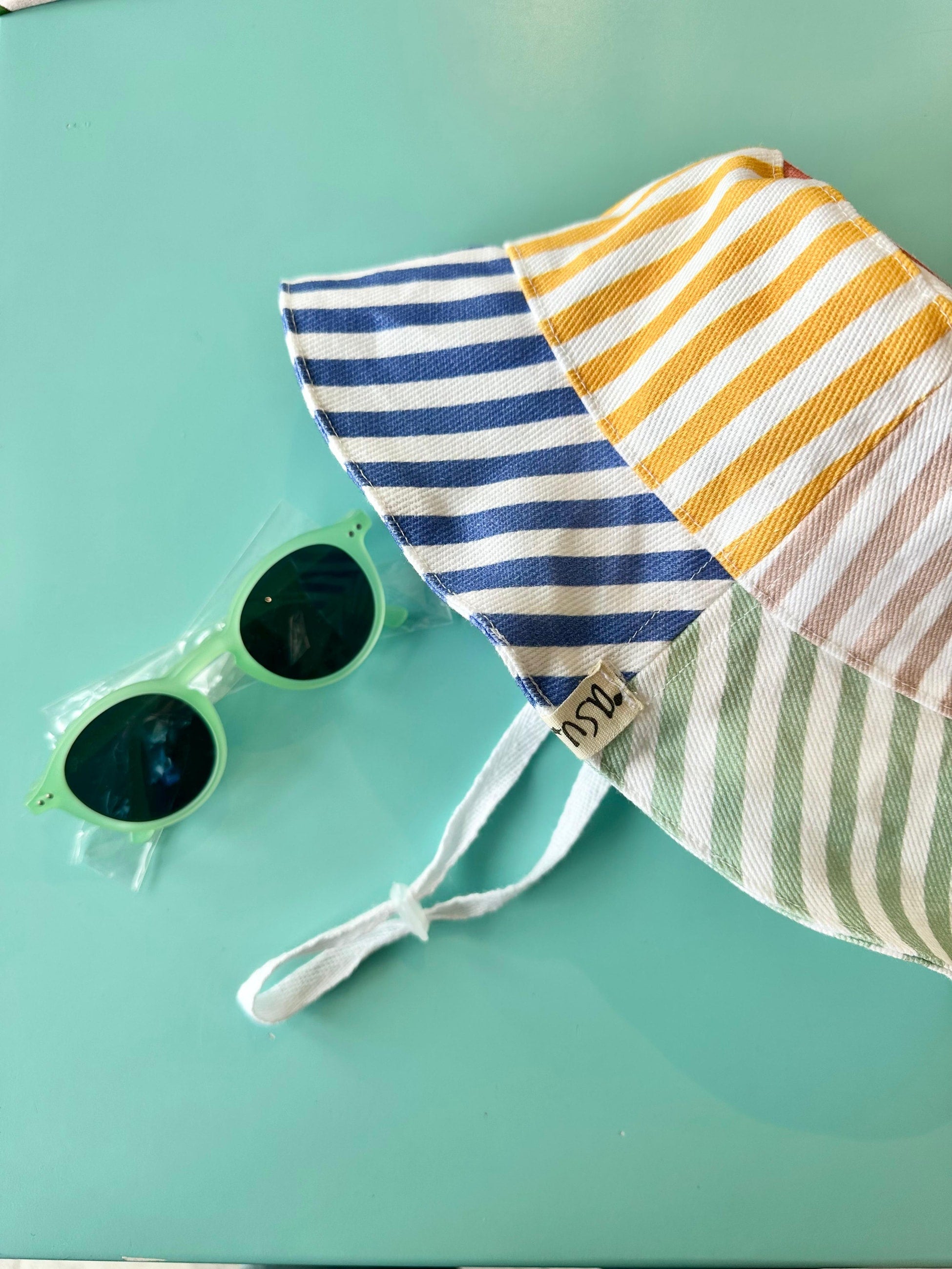 Asu Baby&Kids-Asu Baby&Kids Color Stripe Bucket Şapka-Bucket Hat-4-Milagron.com
