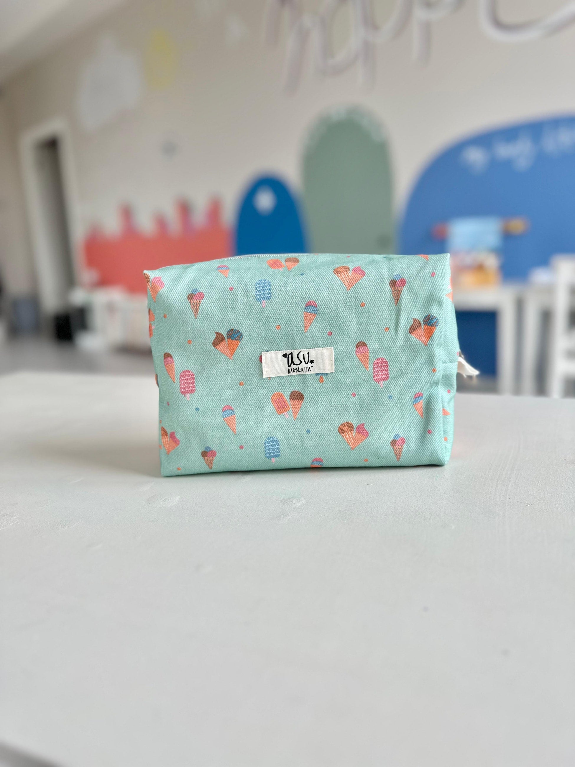 Asu Baby&Kids Ice Creamy Sıvı Geçirmez Çanta