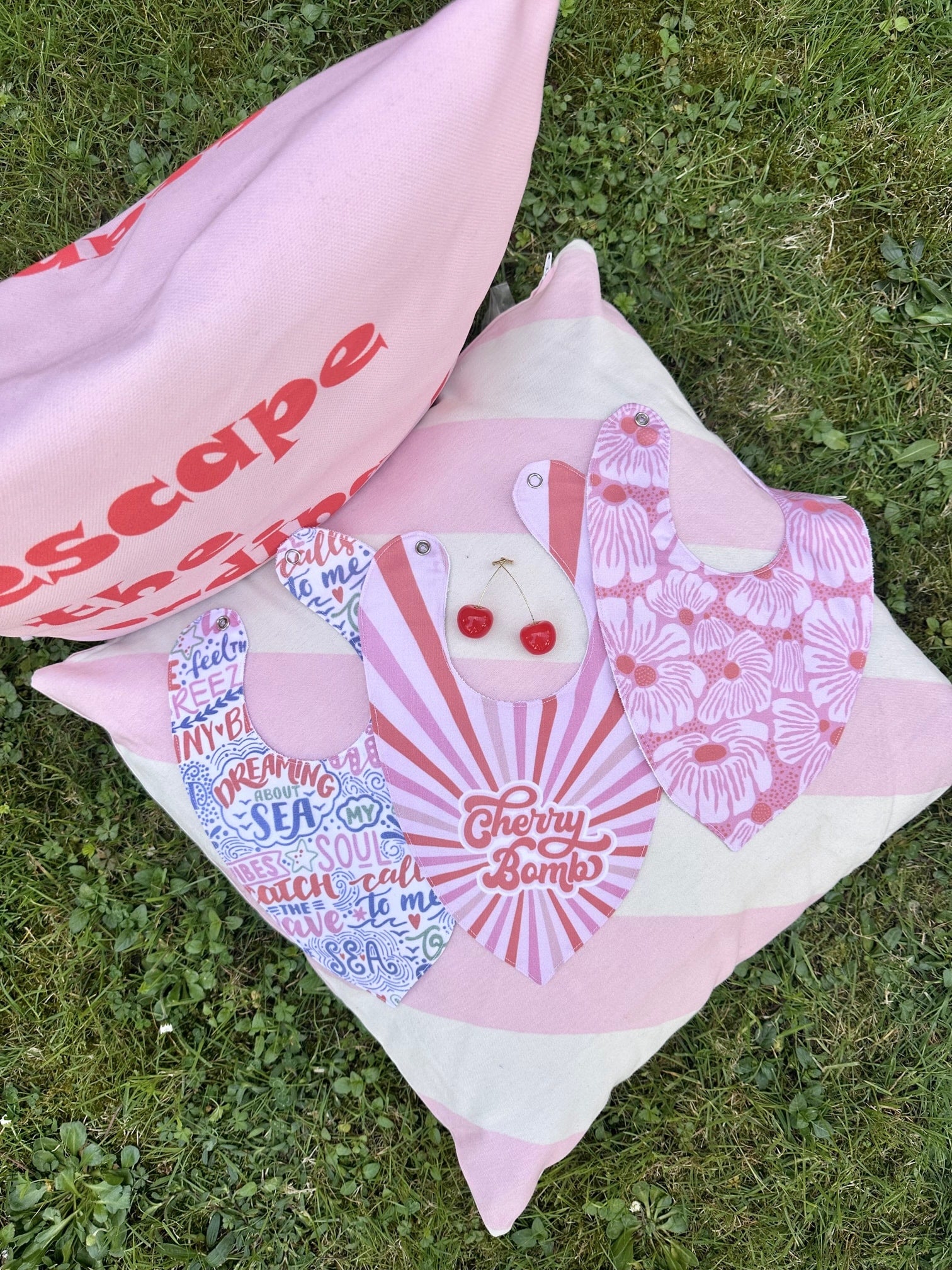 Asu Baby&Kids Mix&Match 3'Lü Organik Pamuk Pink Cherry