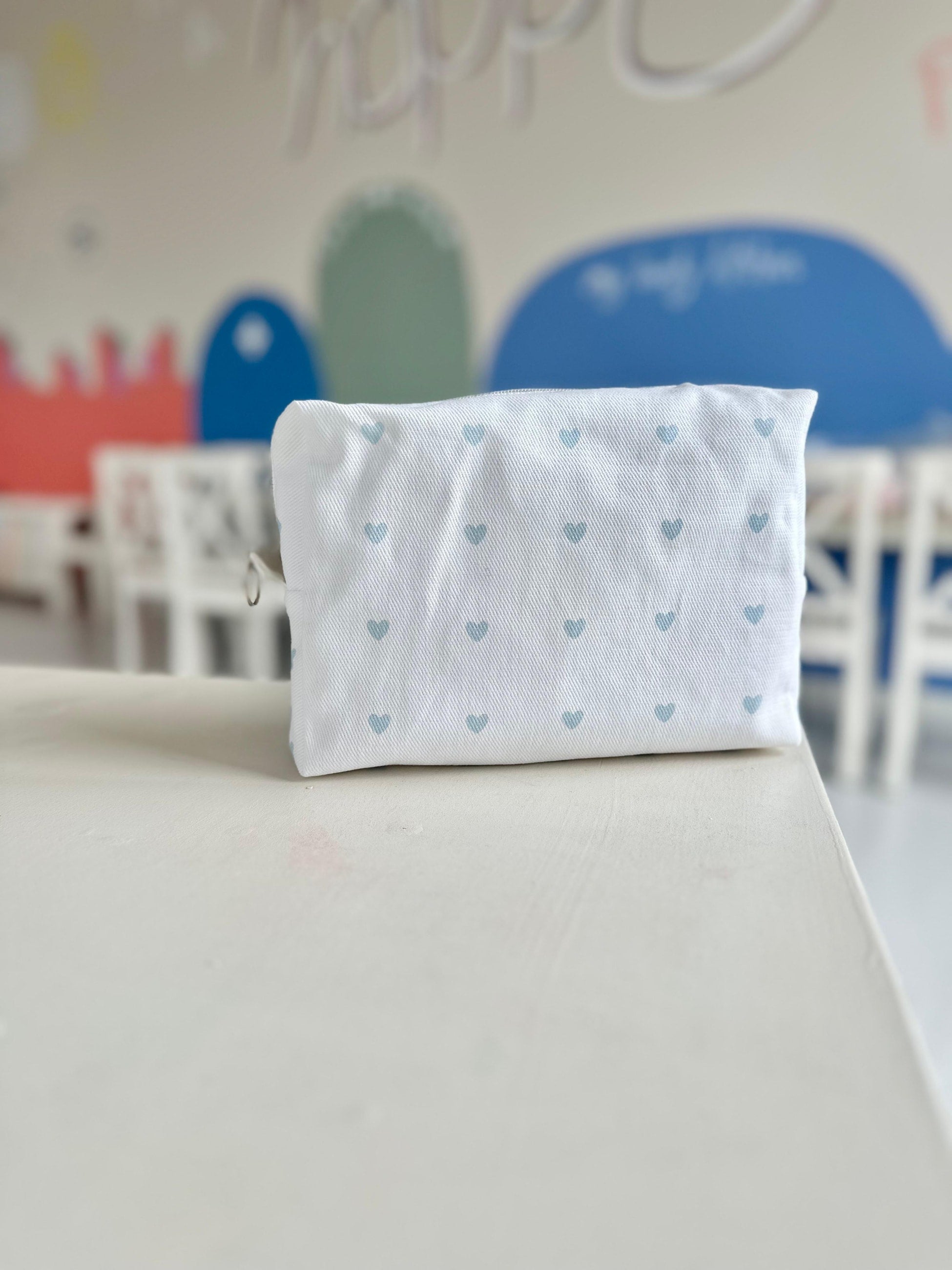 Asu Baby&Kids-Cherry Blossom Sıvı Geçirmez Çanta-Bebek Bakım Çantası-2-Milagron.com