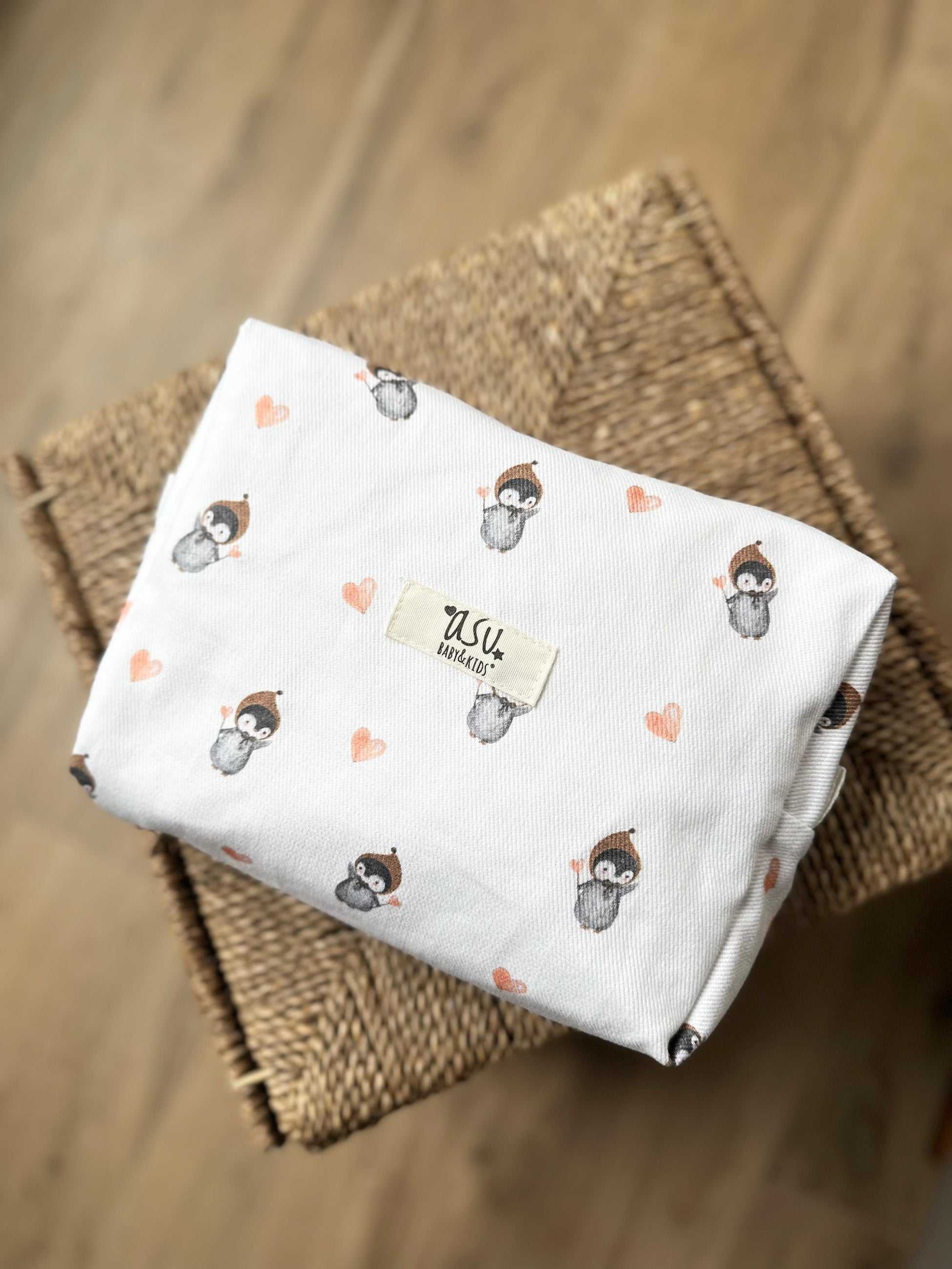 Asu Baby&Kids-Pengy Sıvı Geçirmez Çanta-Bebek Bakım Çantası-1-Milagron.com